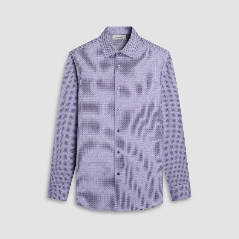 James Geometric OoohCotton Shirt sold by Bugatchi
