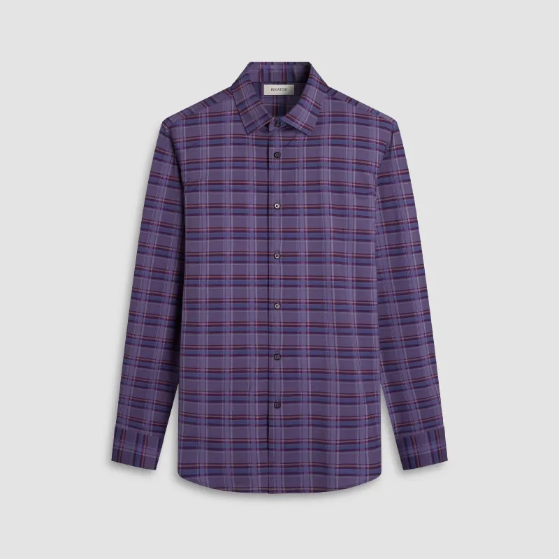 Jules Plaid OoohCotton Shirt sold by Bugatchi