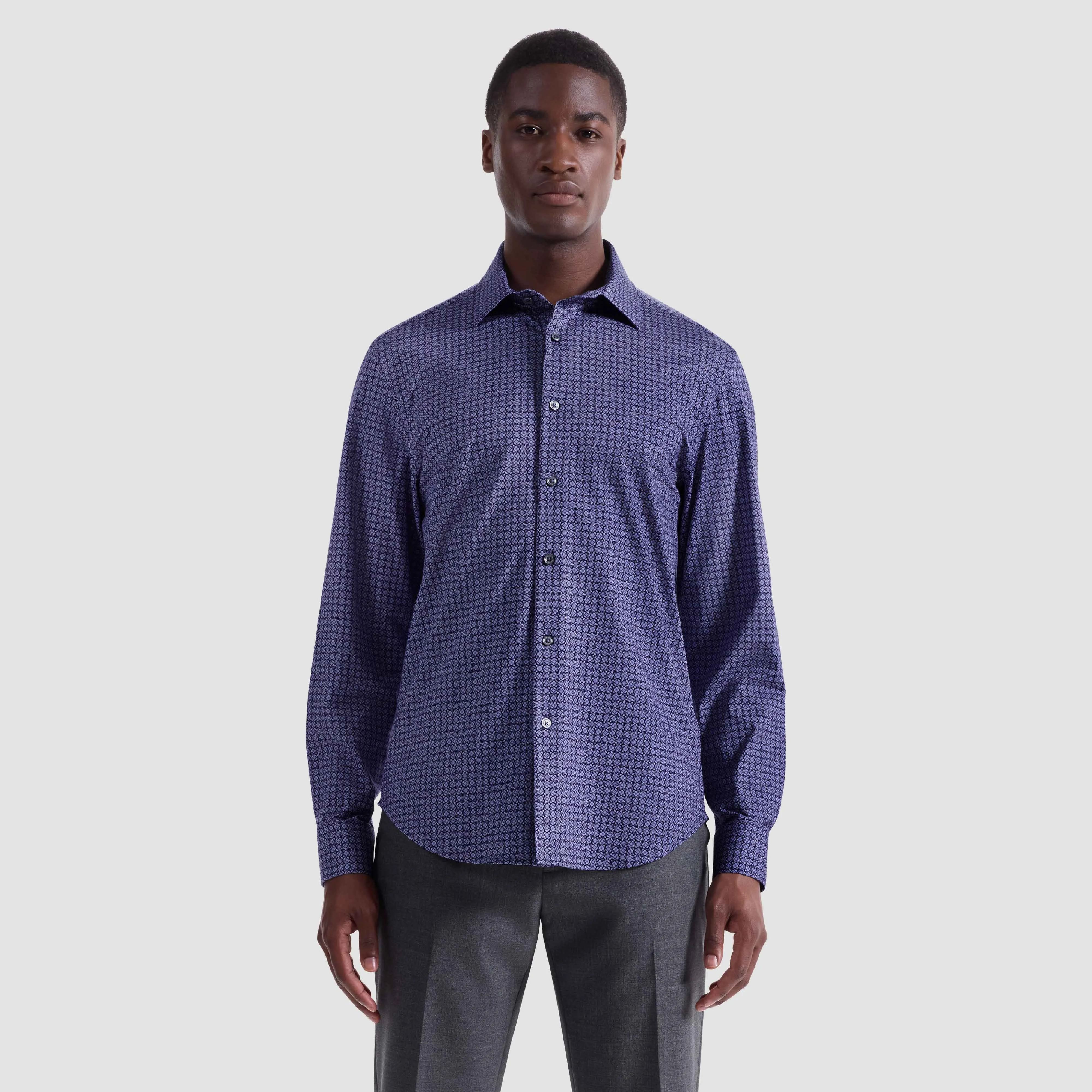 James Floral Mosaic OoohCotton Shirt sold by Bugatchi product image thumbnail 2