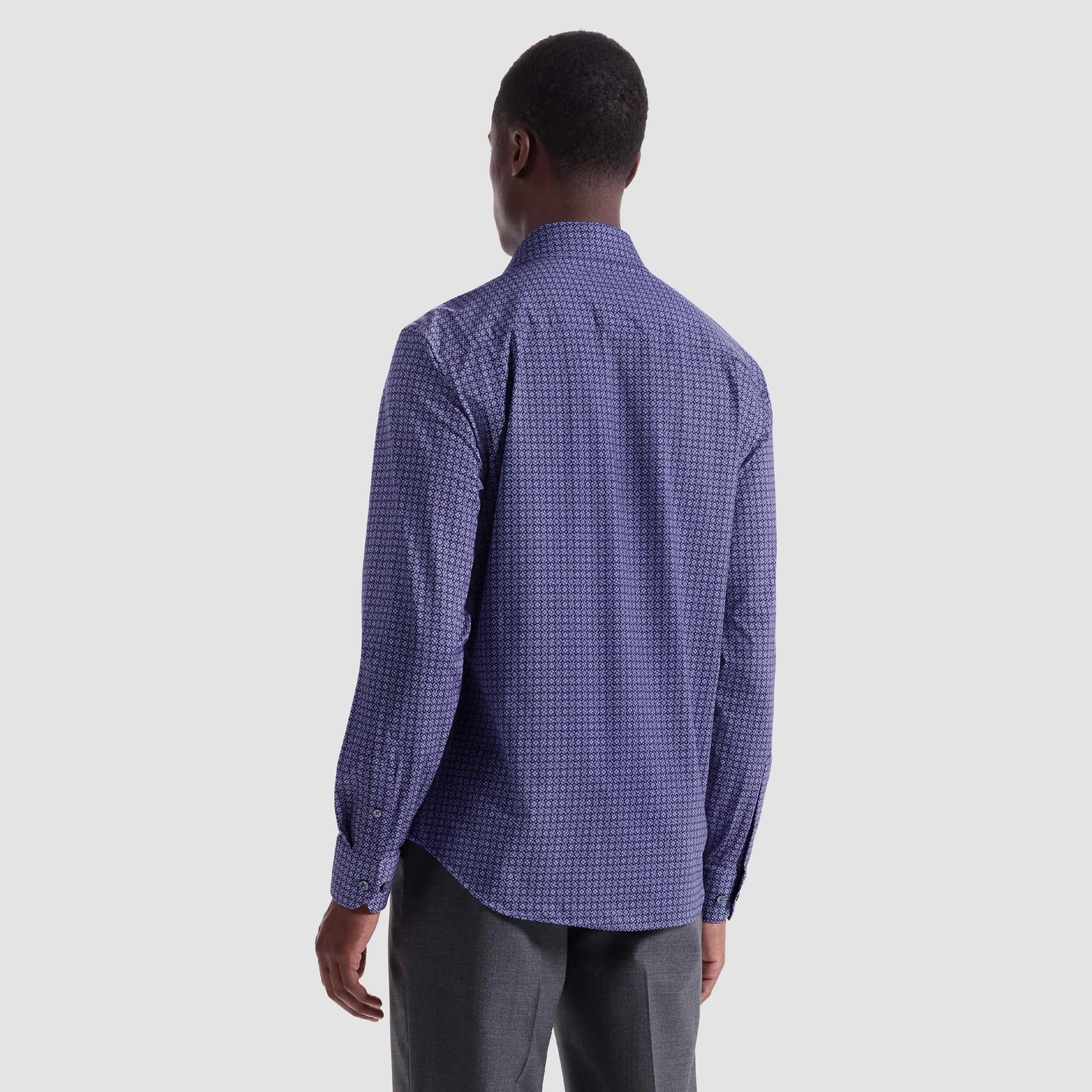 James Floral Mosaic OoohCotton Shirt sold by Bugatchi product image thumbnail 4