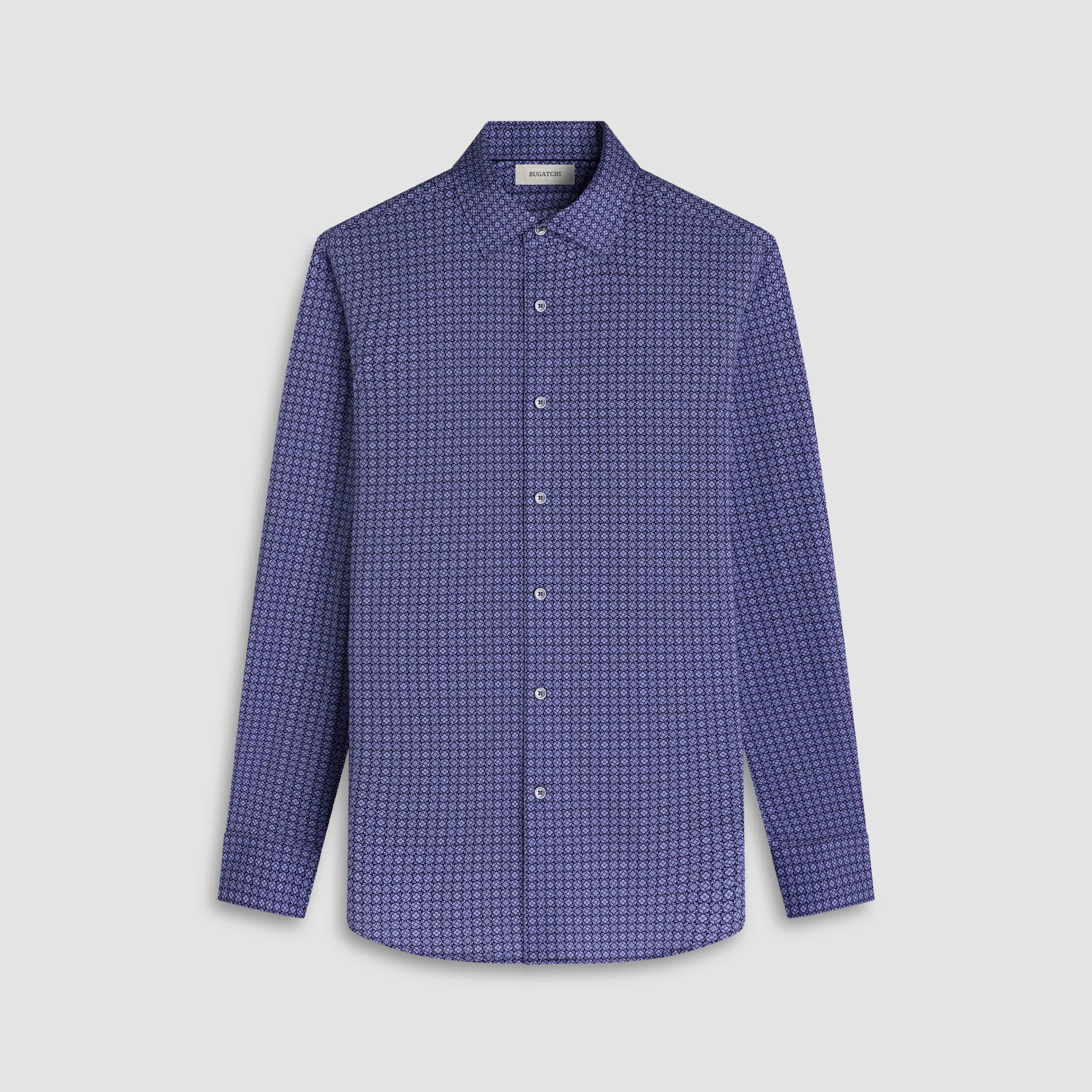 James Floral Mosaic OoohCotton Shirt sold by Bugatchi