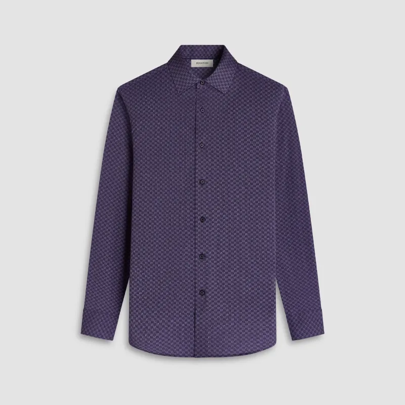 James Optical Check OoohCotton Shirt sold by Bugatchi