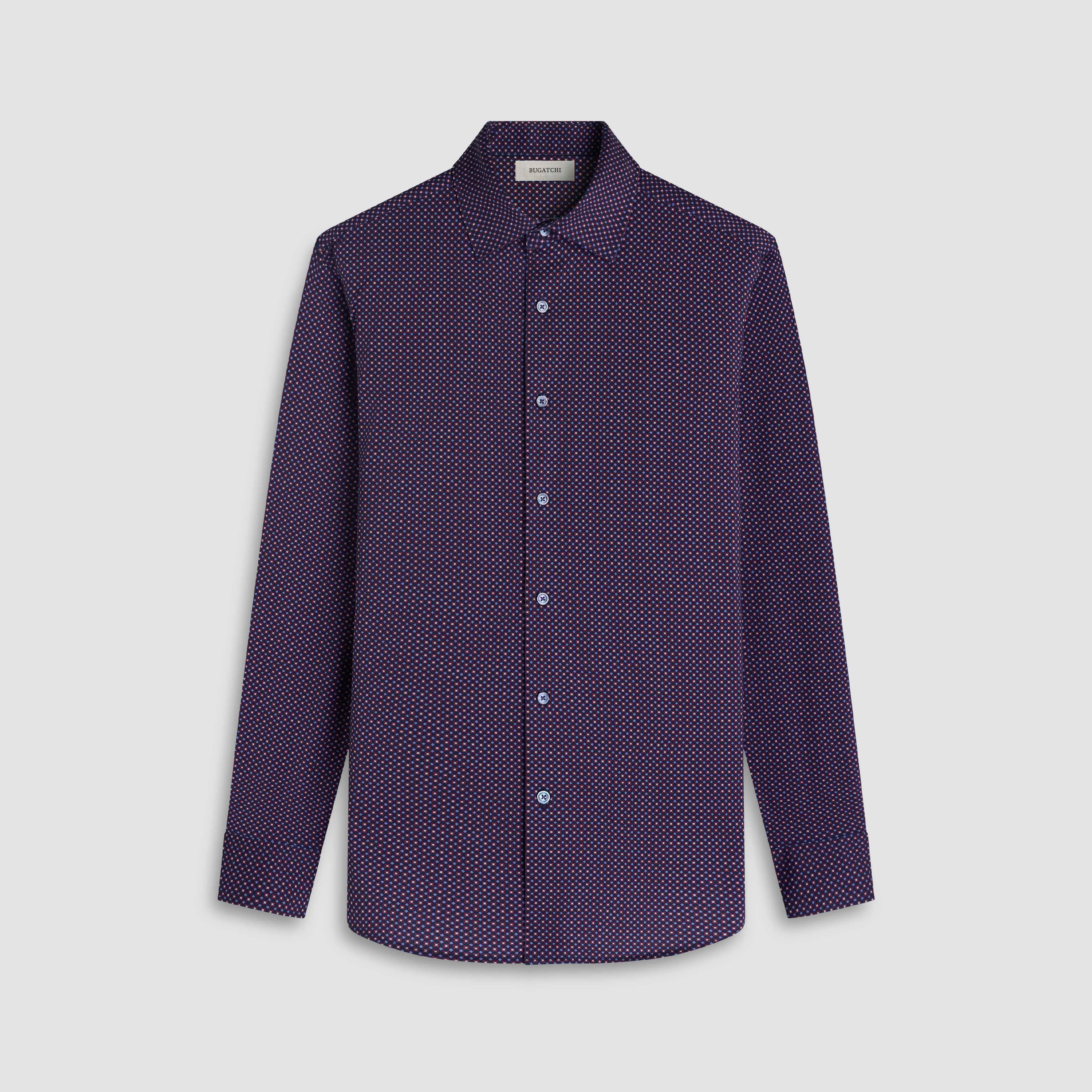 James Mosaic OoohCotton Shirt sold by Bugatchi