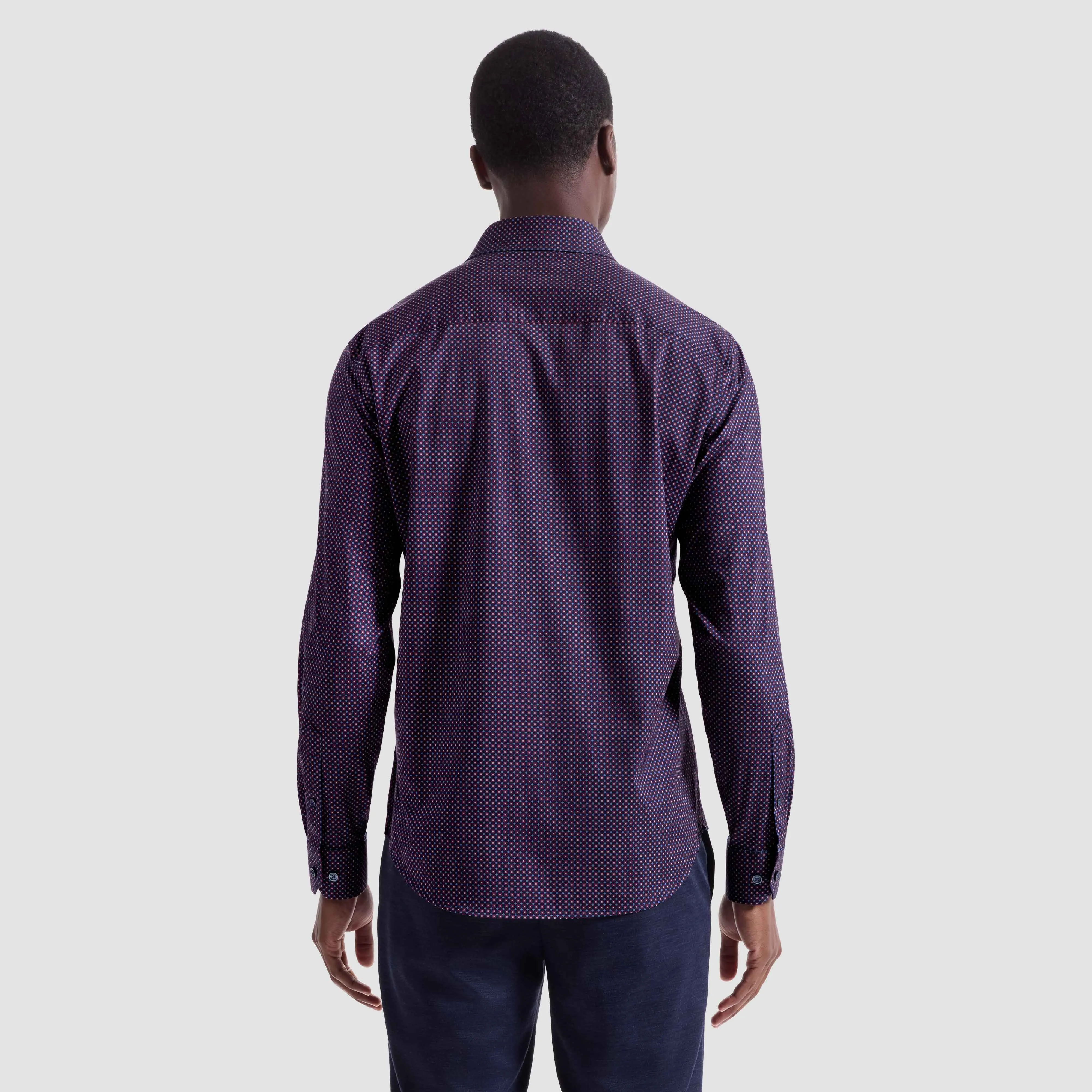 James Mosaic OoohCotton Shirt sold by Bugatchi product image thumbnail 4