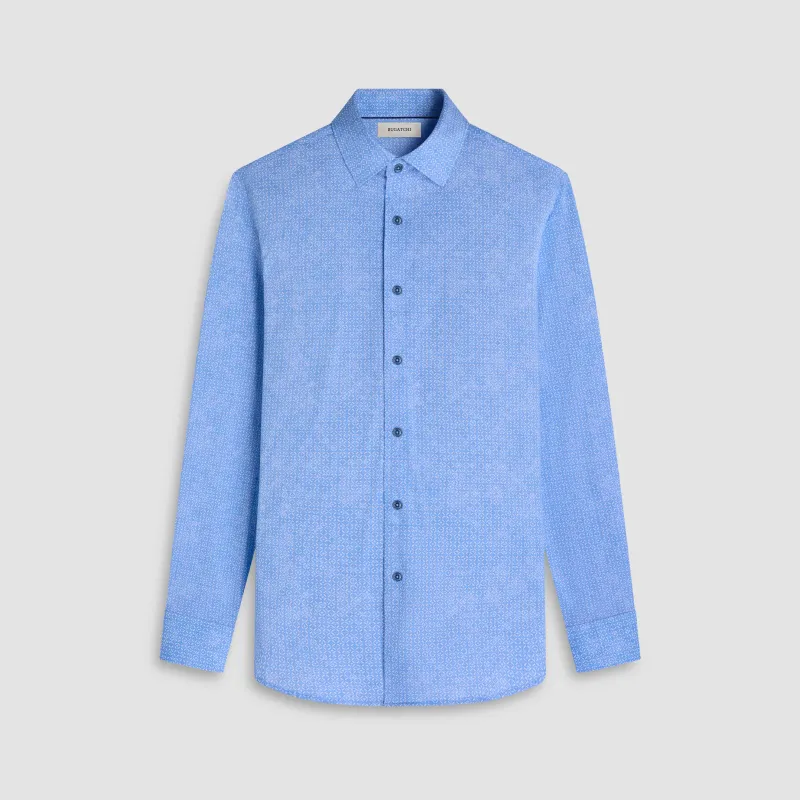 James Geometric OoohCotton Shirt sold by Bugatchi