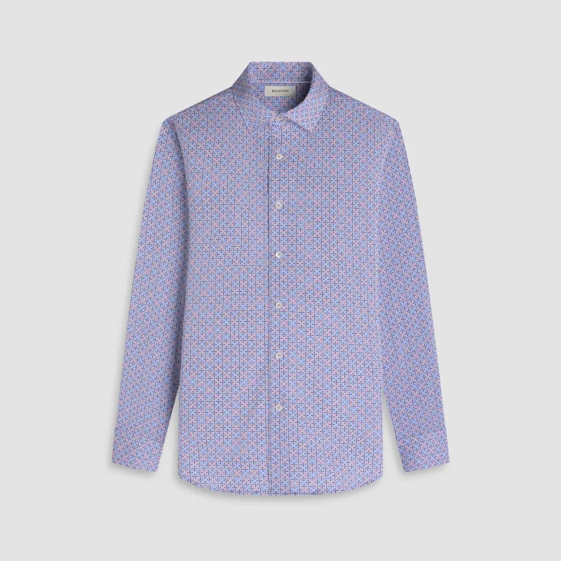 James Mosaic OoohCotton Shirt sold by Bugatchi