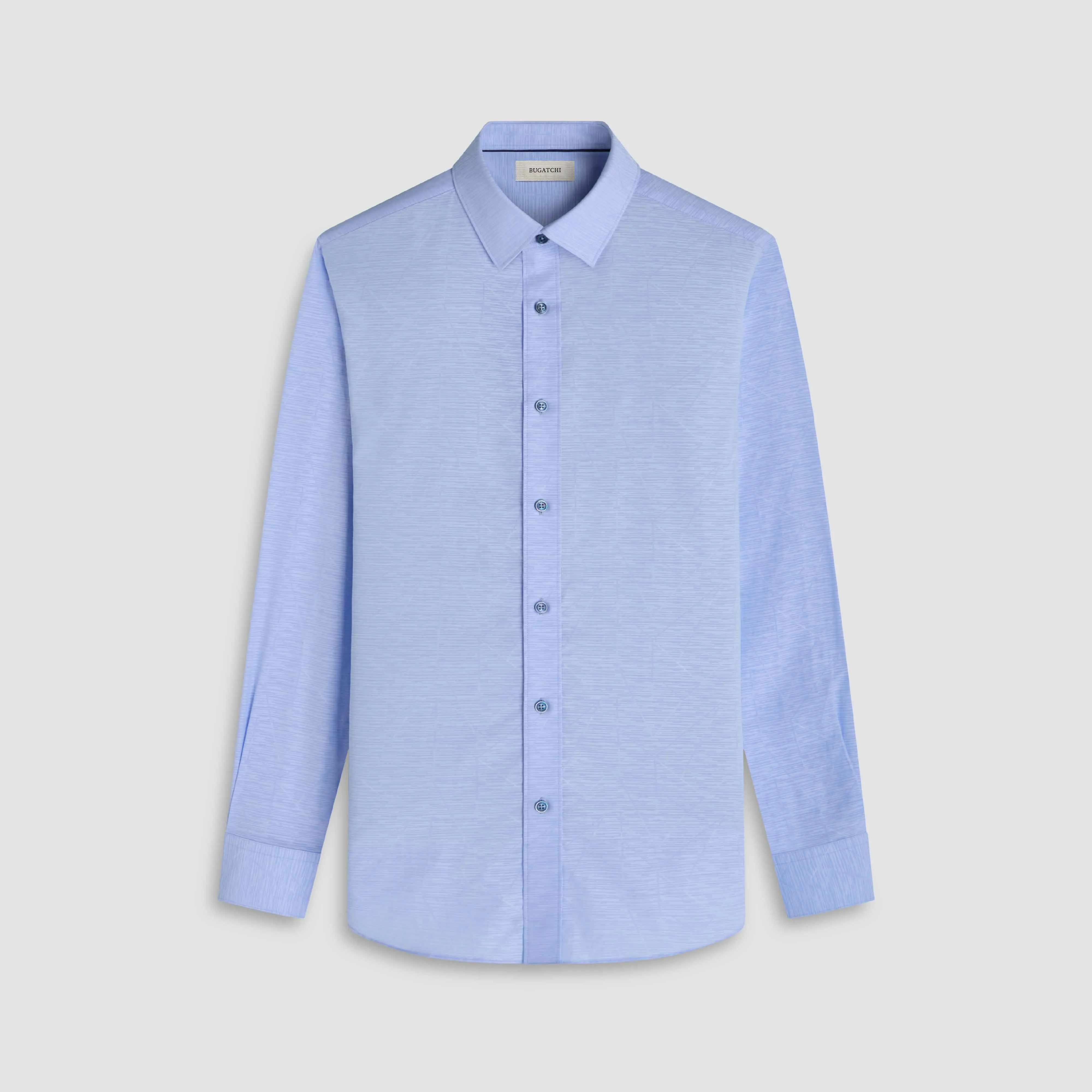 Julian Linear Jacquard Shirt sold by Bugatchi
