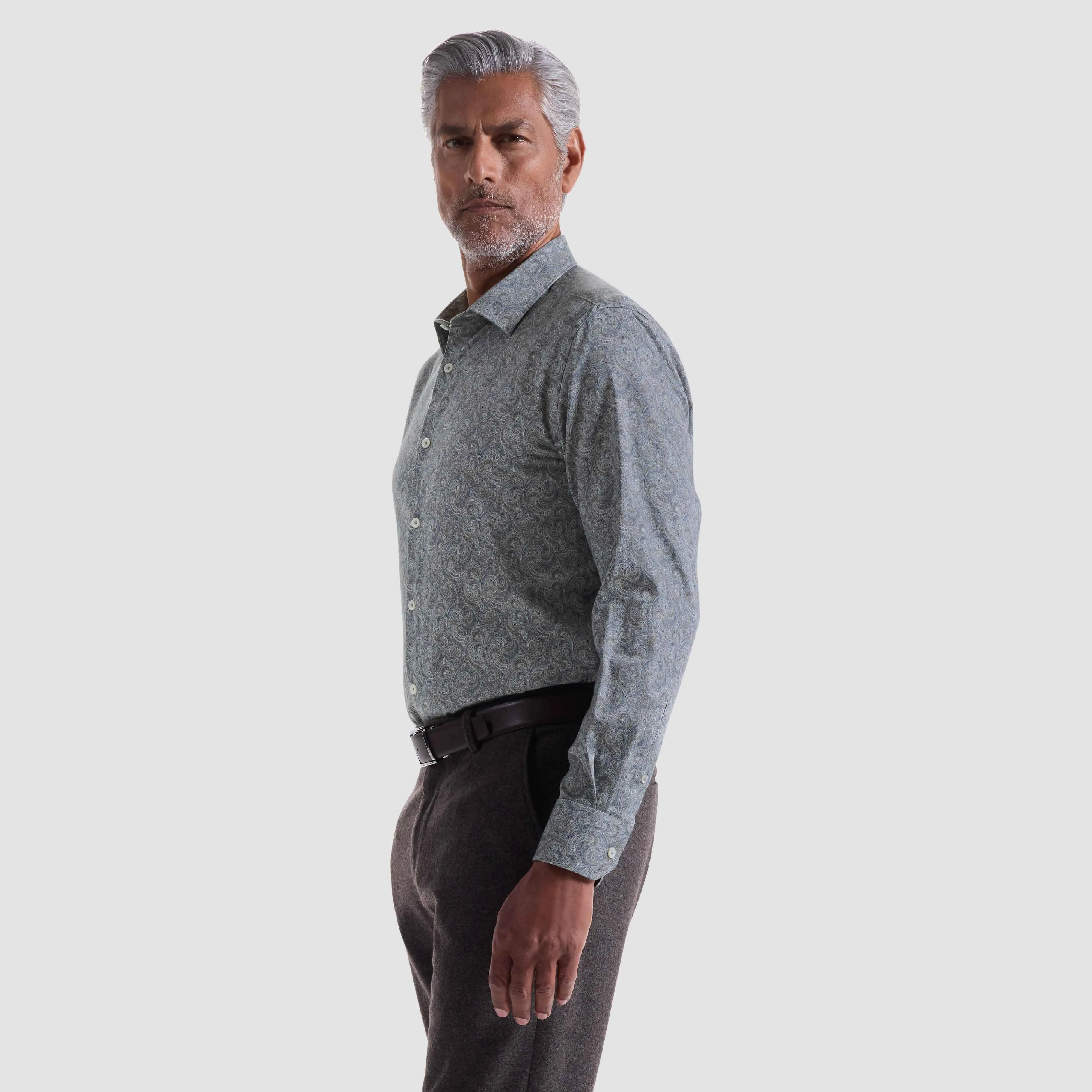 Julian Paisley Shirt sold by Bugatchi product image thumbnail 3