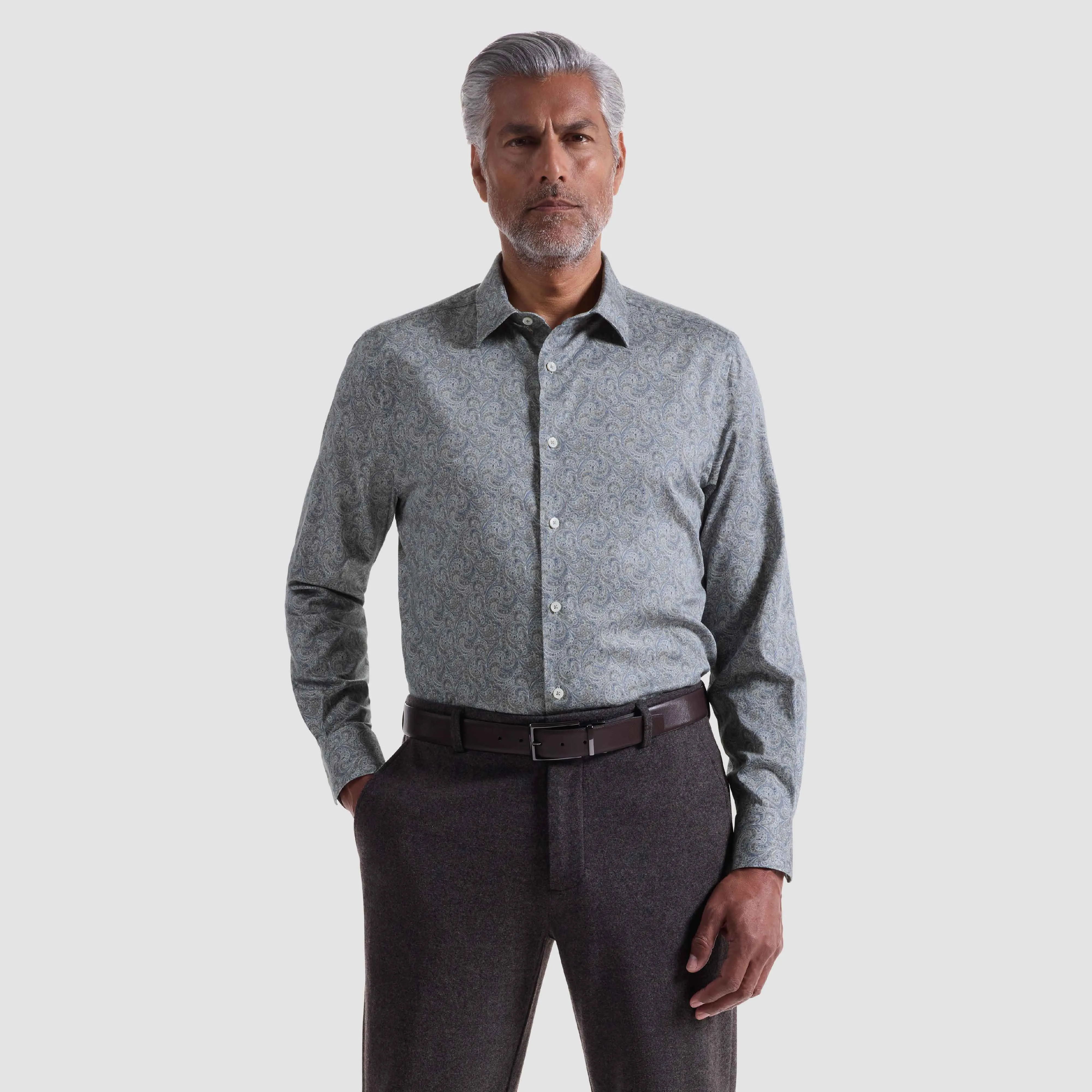 Julian Paisley Shirt sold by Bugatchi product image thumbnail 2