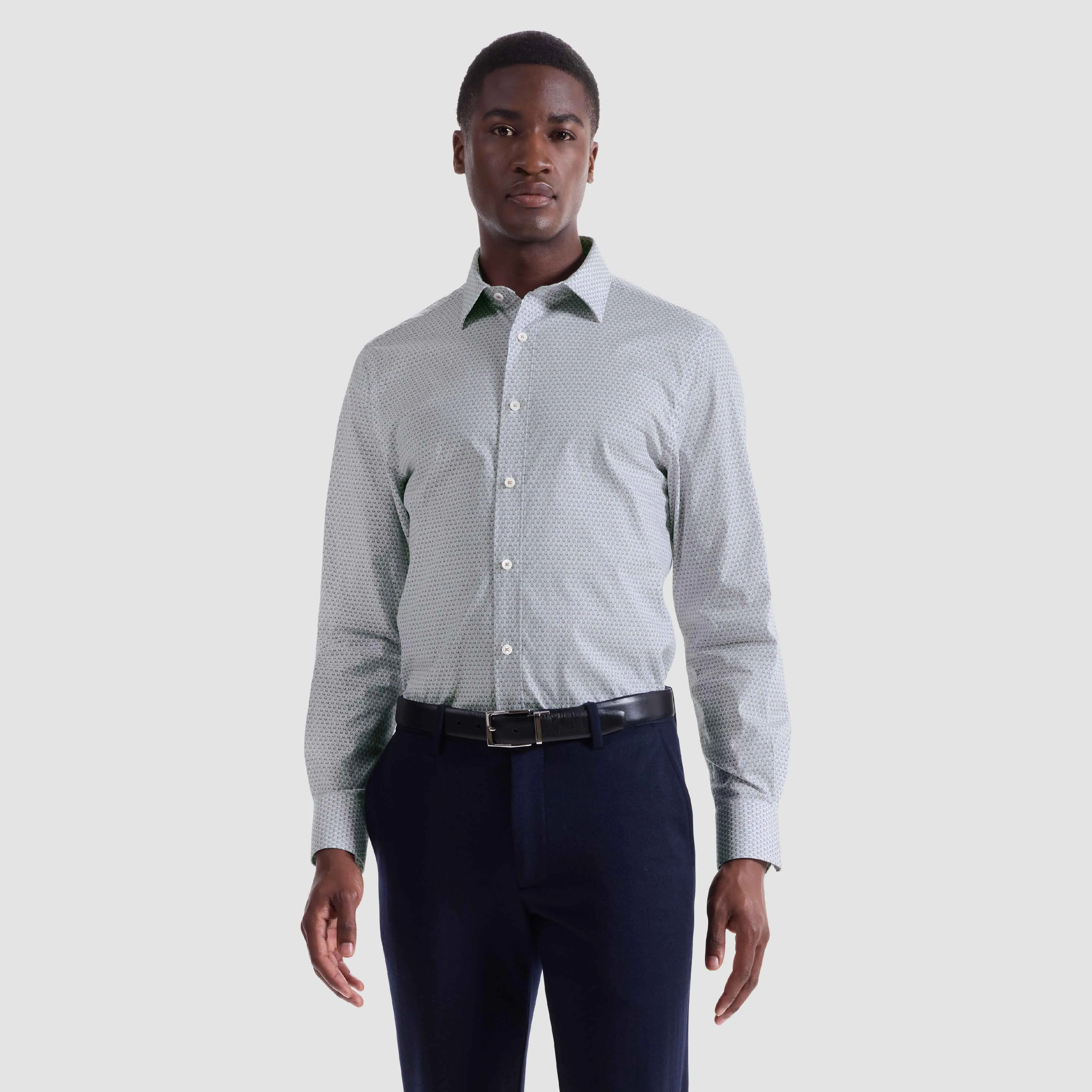 Julian Retro Floral Shirt sold by Bugatchi product image thumbnail 2