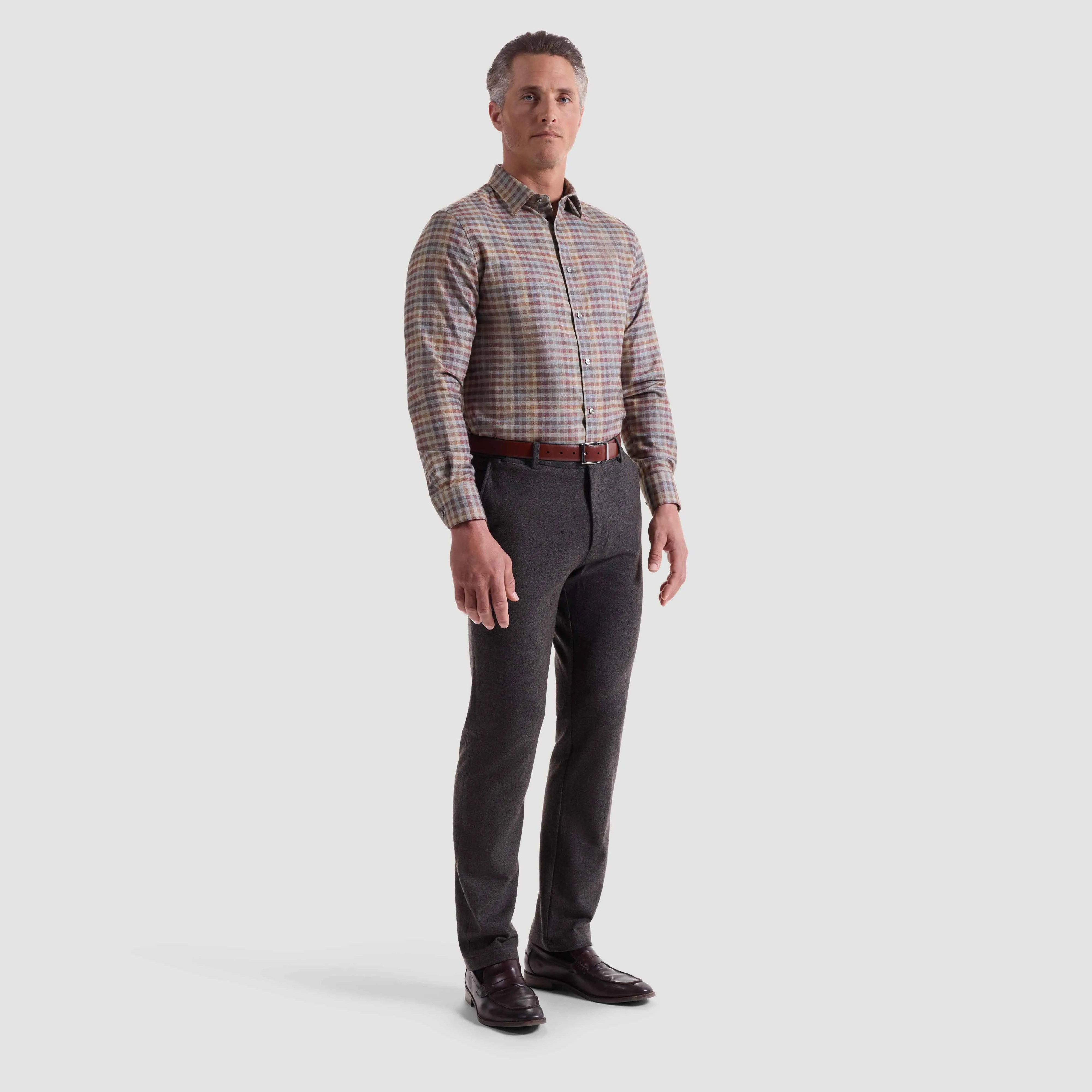 Julian Plaid Shirt sold by Bugatchi product image thumbnail 5
