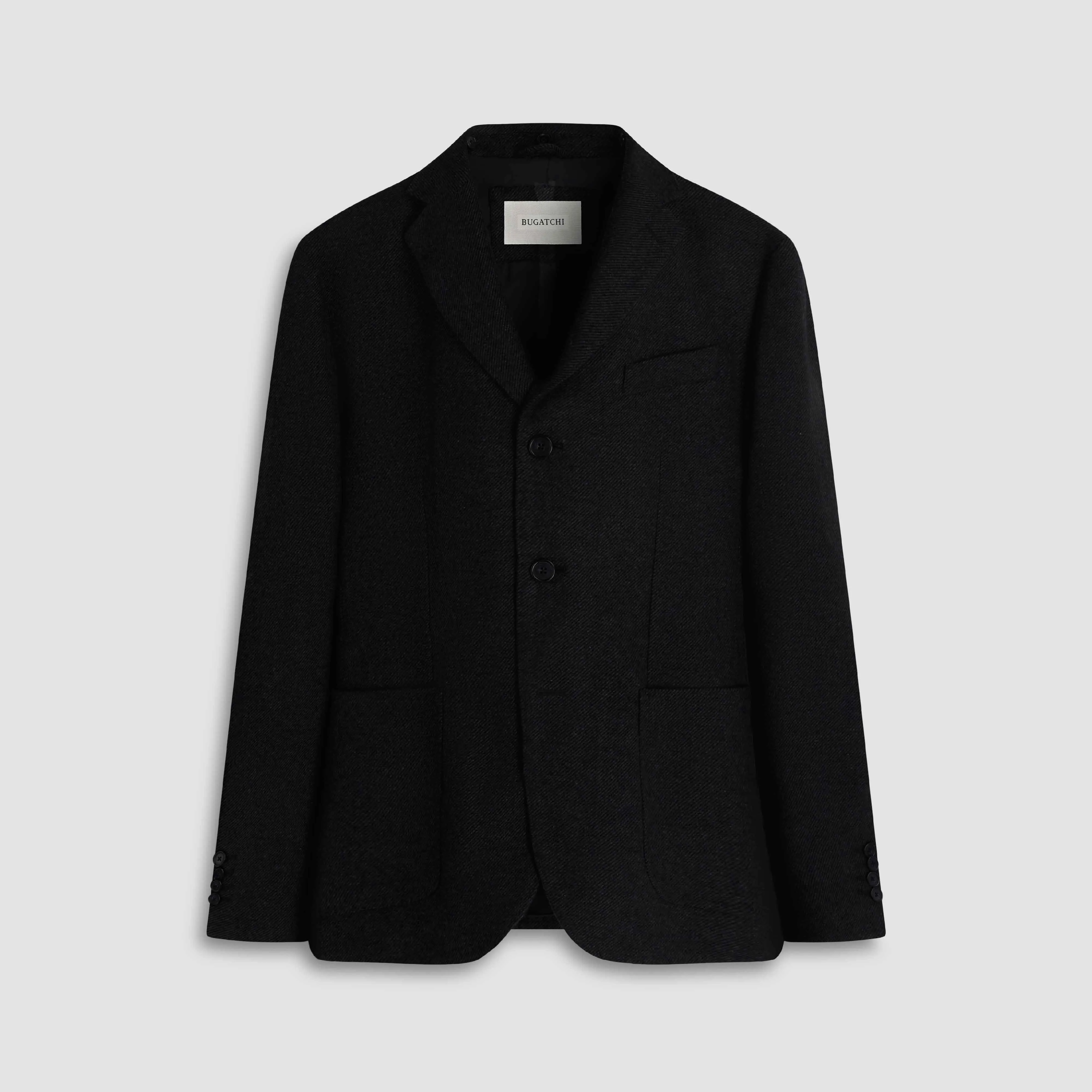 Three-Button Blazer With Removable Nylon Bib sold by Bugatchi product image thumbnail 3