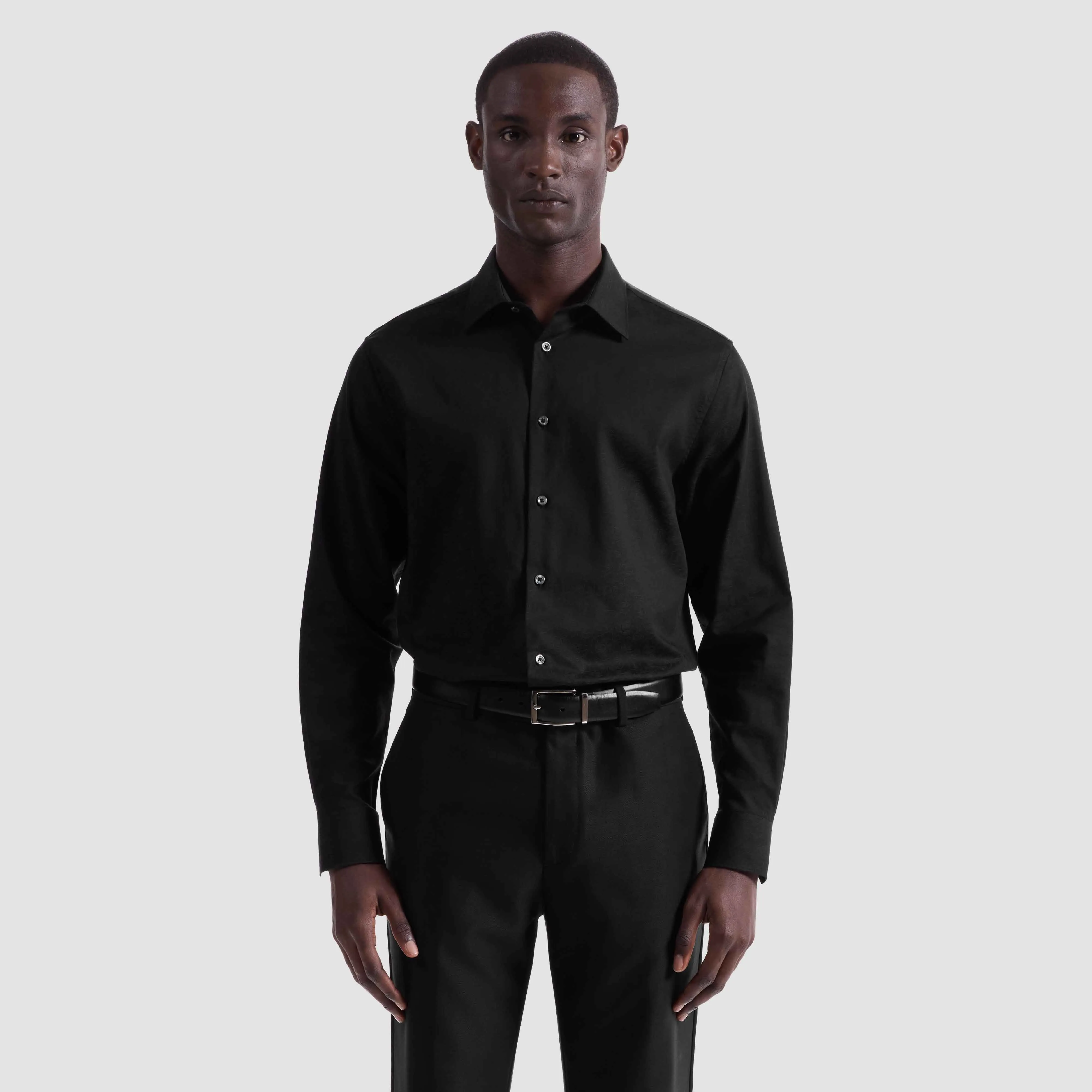 Julian Floral Jacquard Shirt sold by Bugatchi product image thumbnail 2