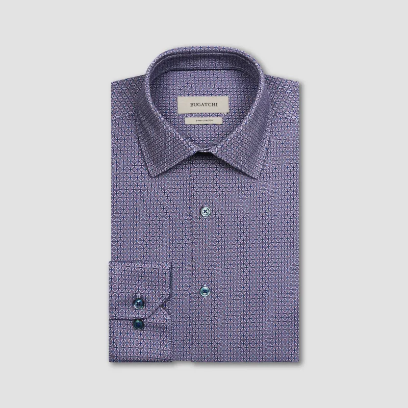 James Geometric OoohCotton Shirt sold by Bugatchi