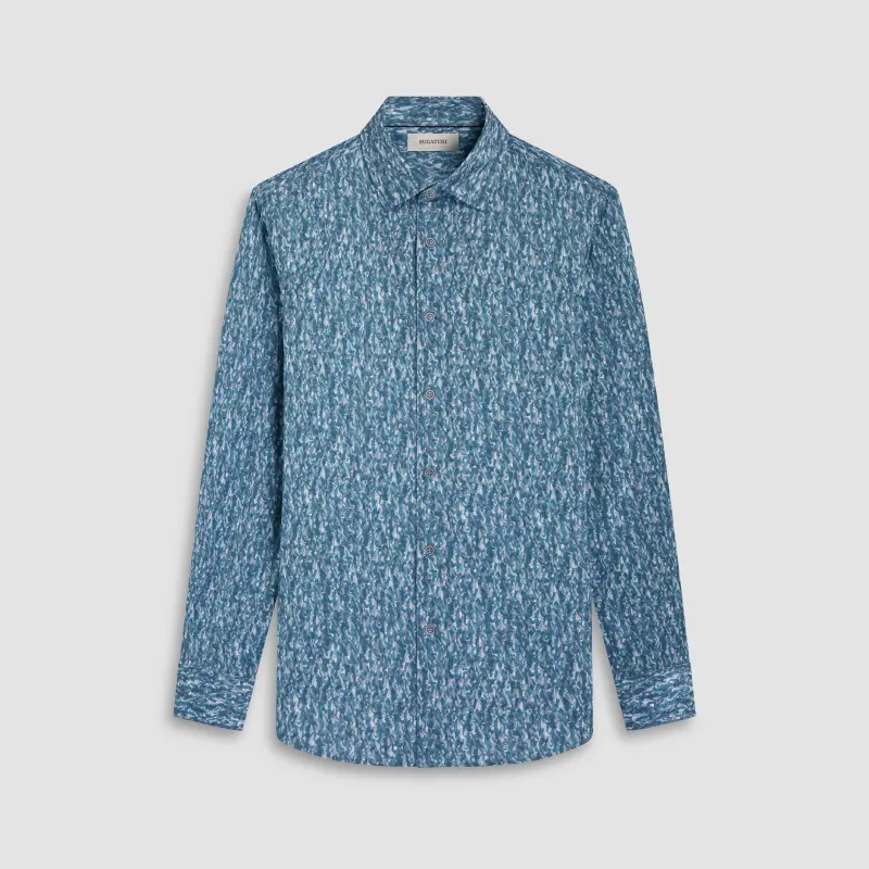 James Abstract OoohCotton Shirt sold by Bugatchi