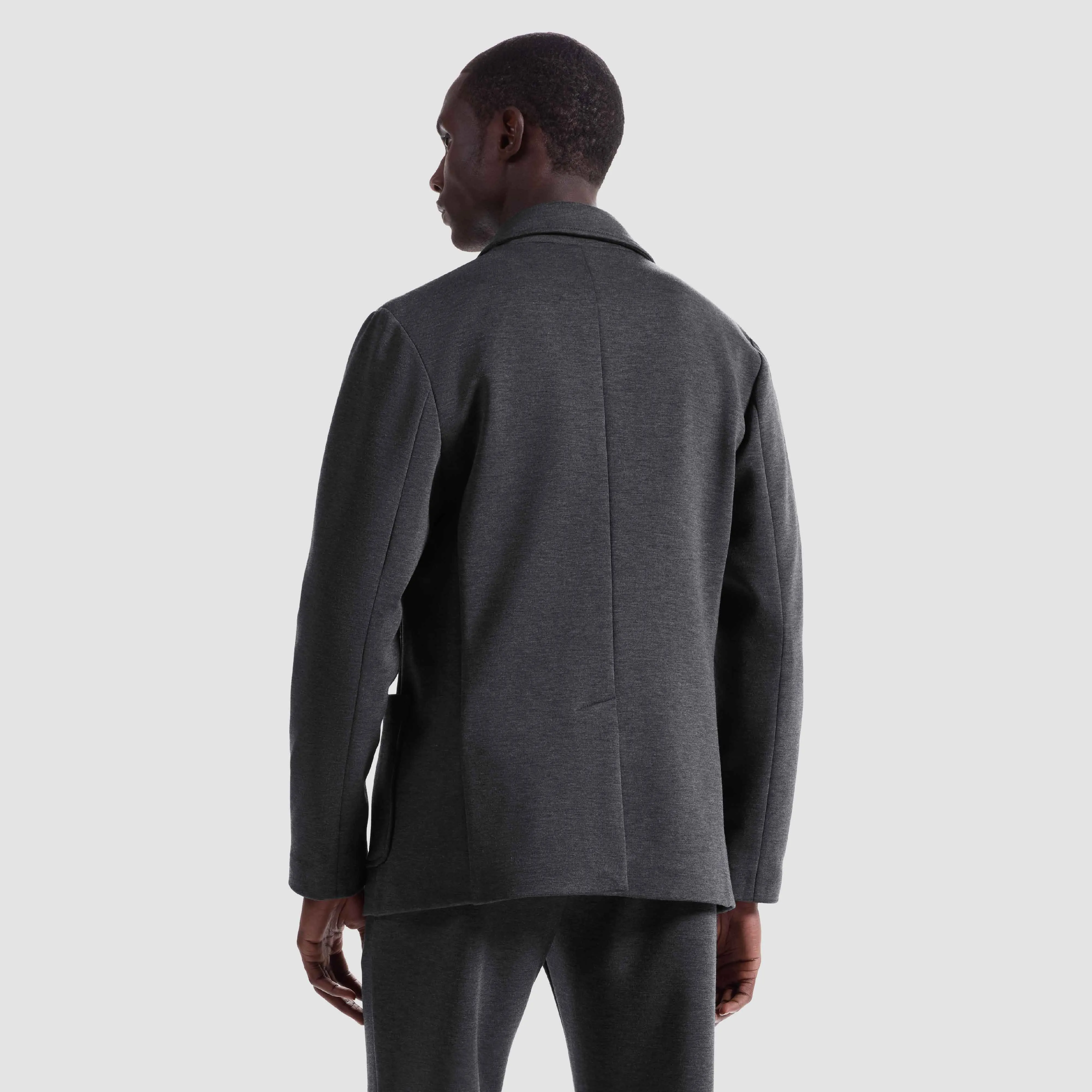 Soft Touch Two Button Knit Blazer sold by Bugatchi product image thumbnail 4