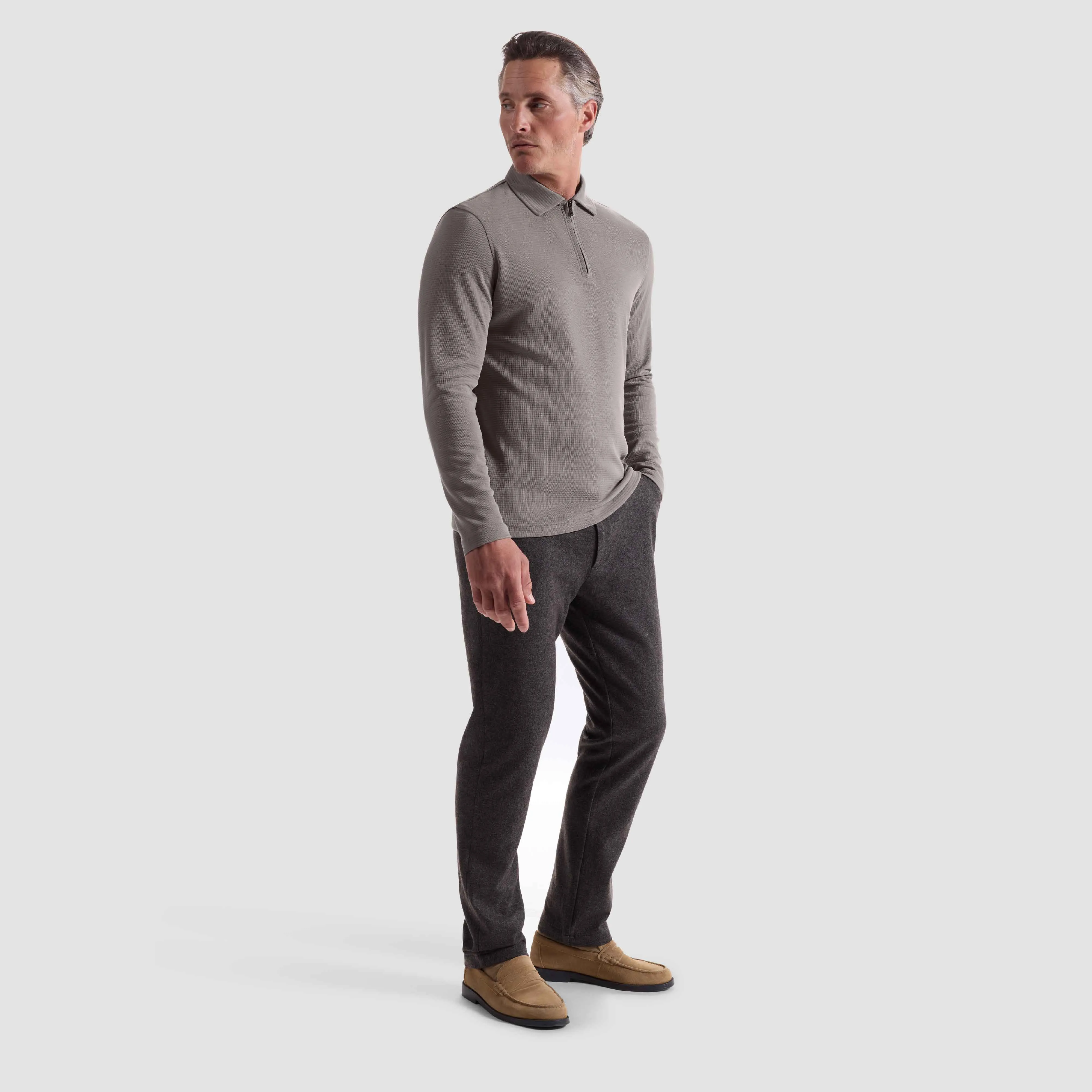 Otto Ottoman Quarter-Zip Pullover sold by Bugatchi product image thumbnail 5