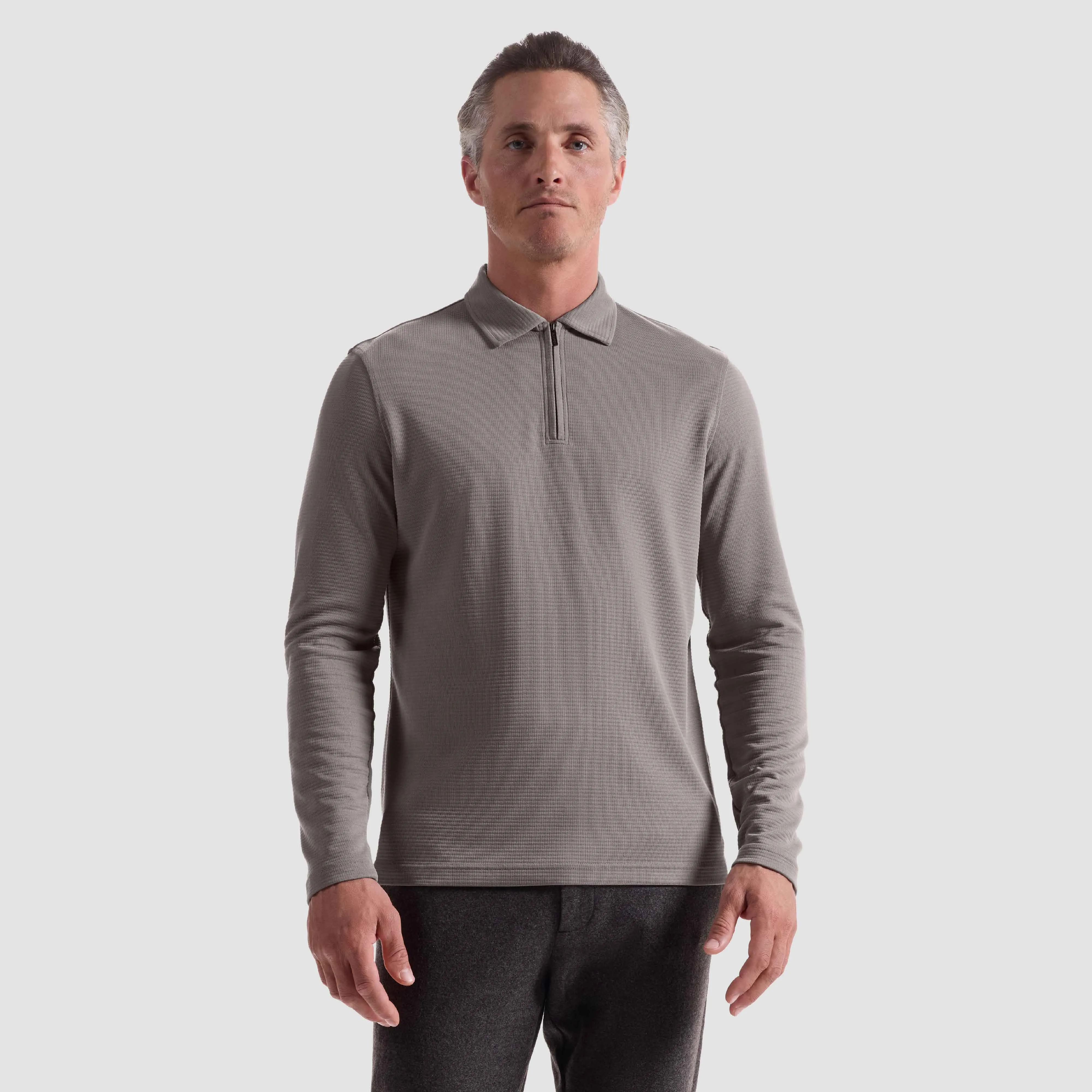 Otto Ottoman Quarter-Zip Pullover sold by Bugatchi product image thumbnail 2