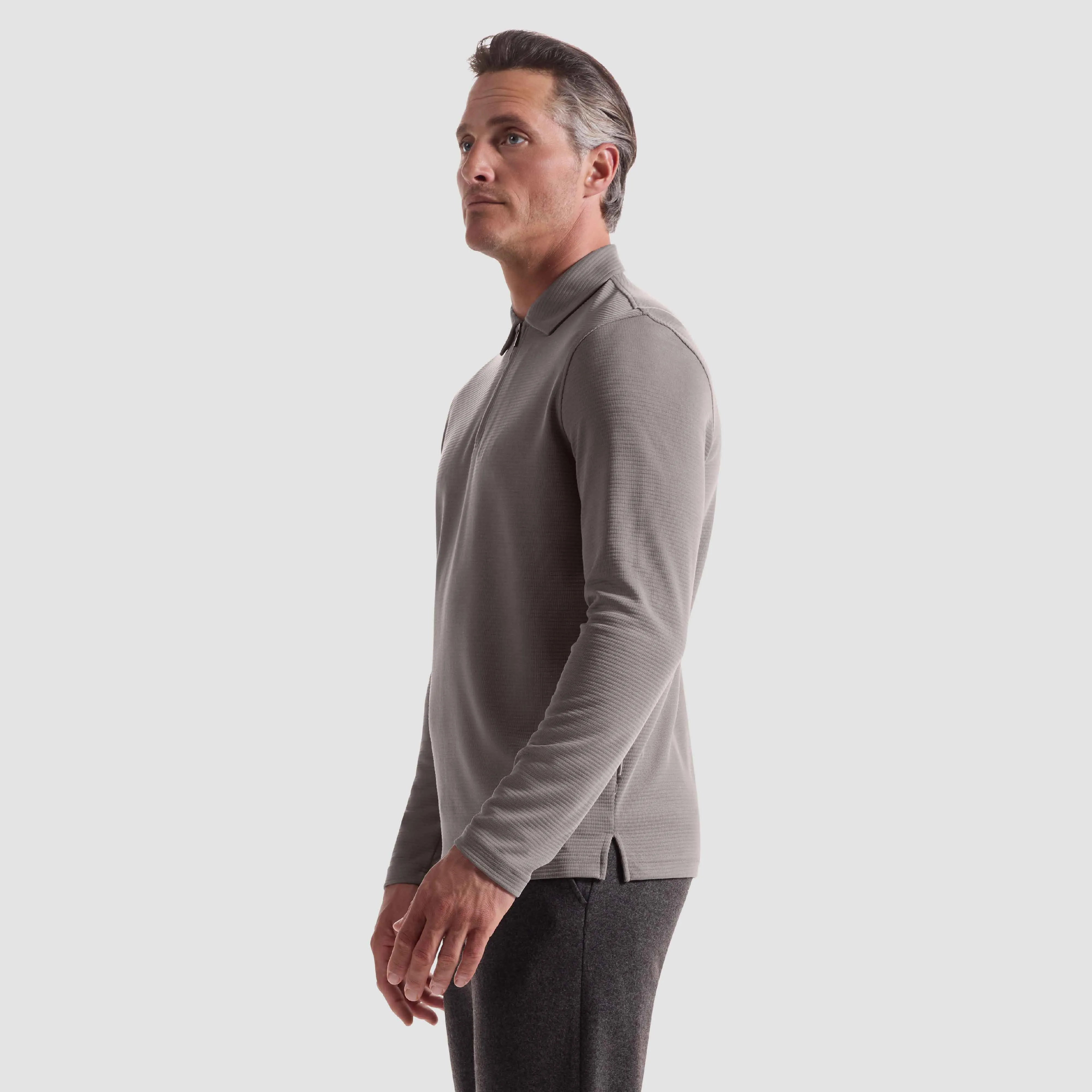 Otto Ottoman Quarter-Zip Pullover sold by Bugatchi product image thumbnail 3