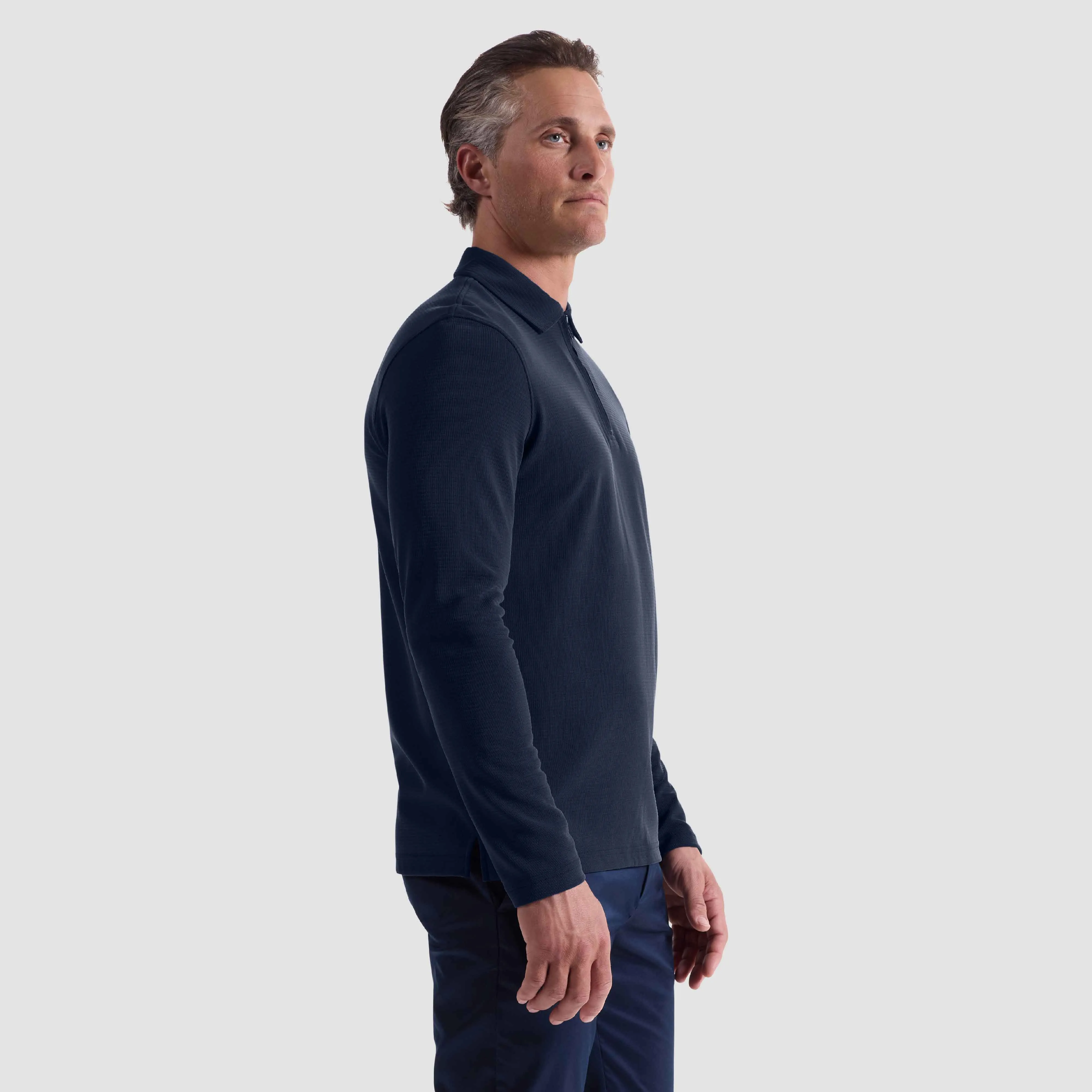 Otto Ottoman Quarter-Zip Pullover sold by Bugatchi product image thumbnail 3