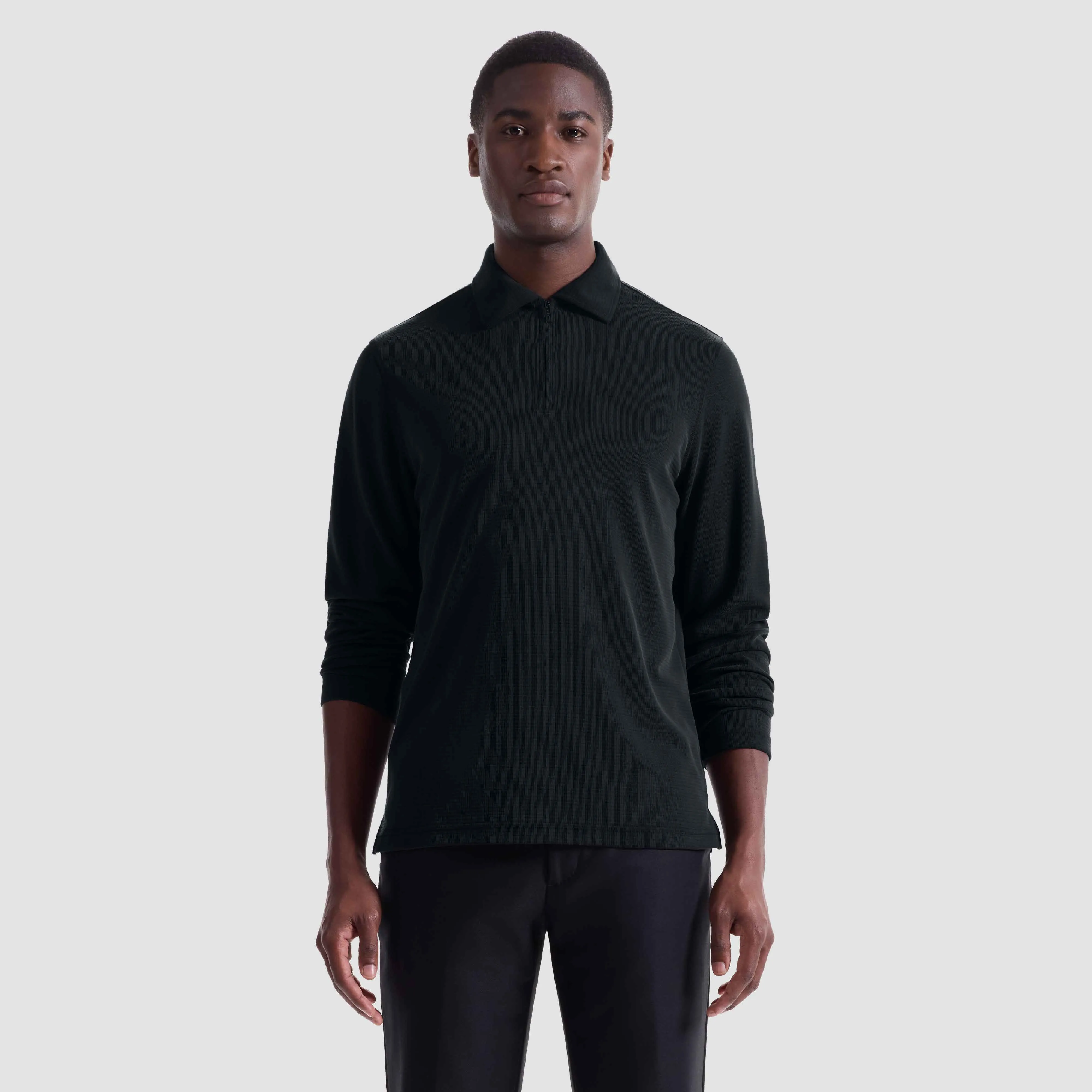Otto Ottoman Quarter-Zip Pullover sold by Bugatchi product image thumbnail 2
