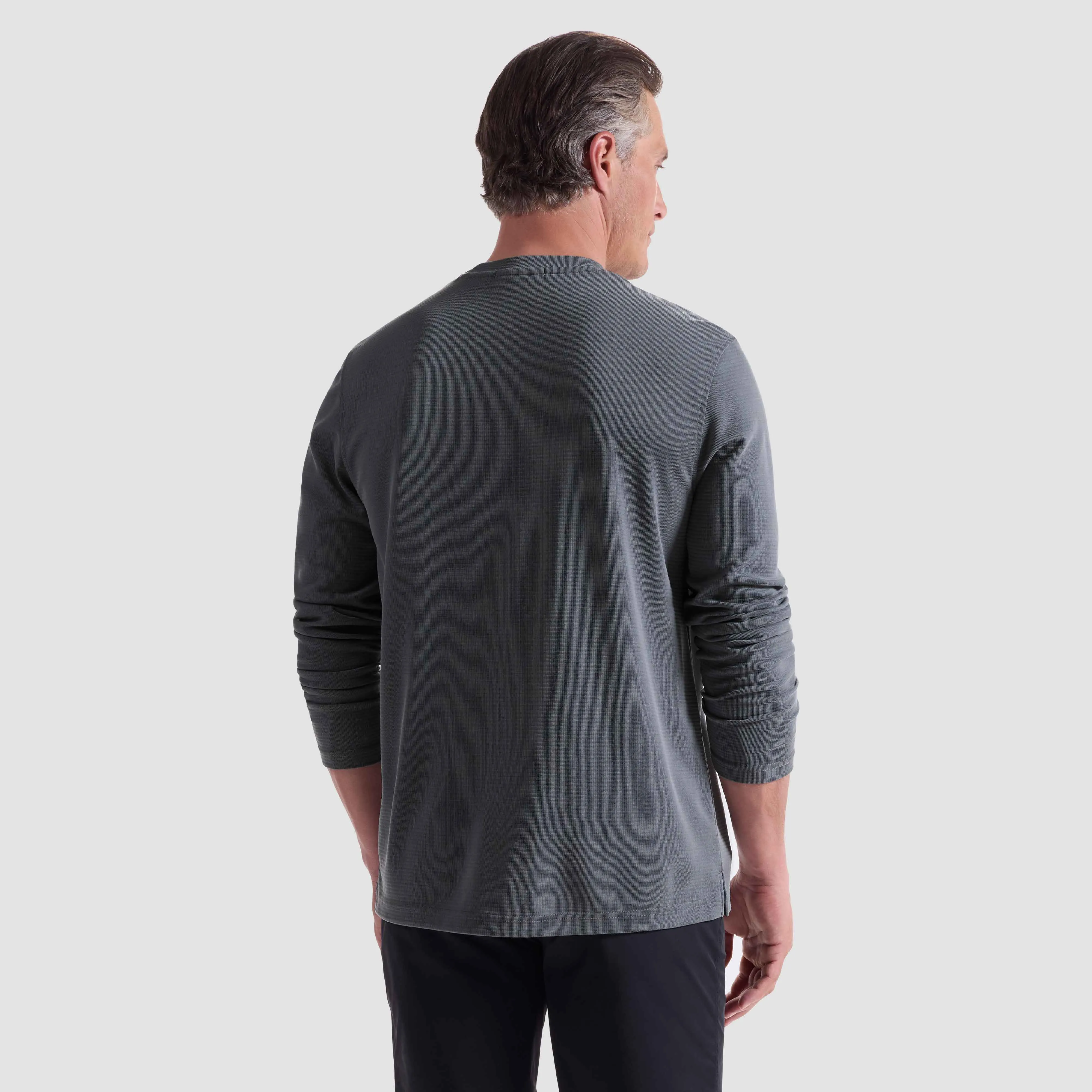 Orian Ottoman Long Sleeve Crew Neck sold by Bugatchi product image thumbnail 4