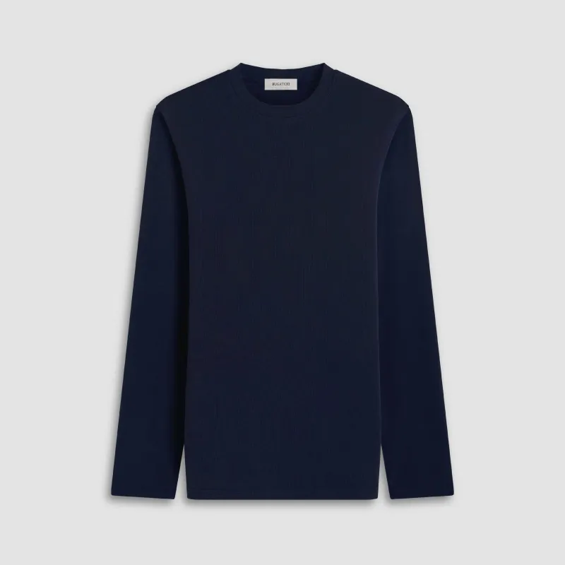 Orian Ottoman Long Sleeve Crew Neck sold by Bugatchi