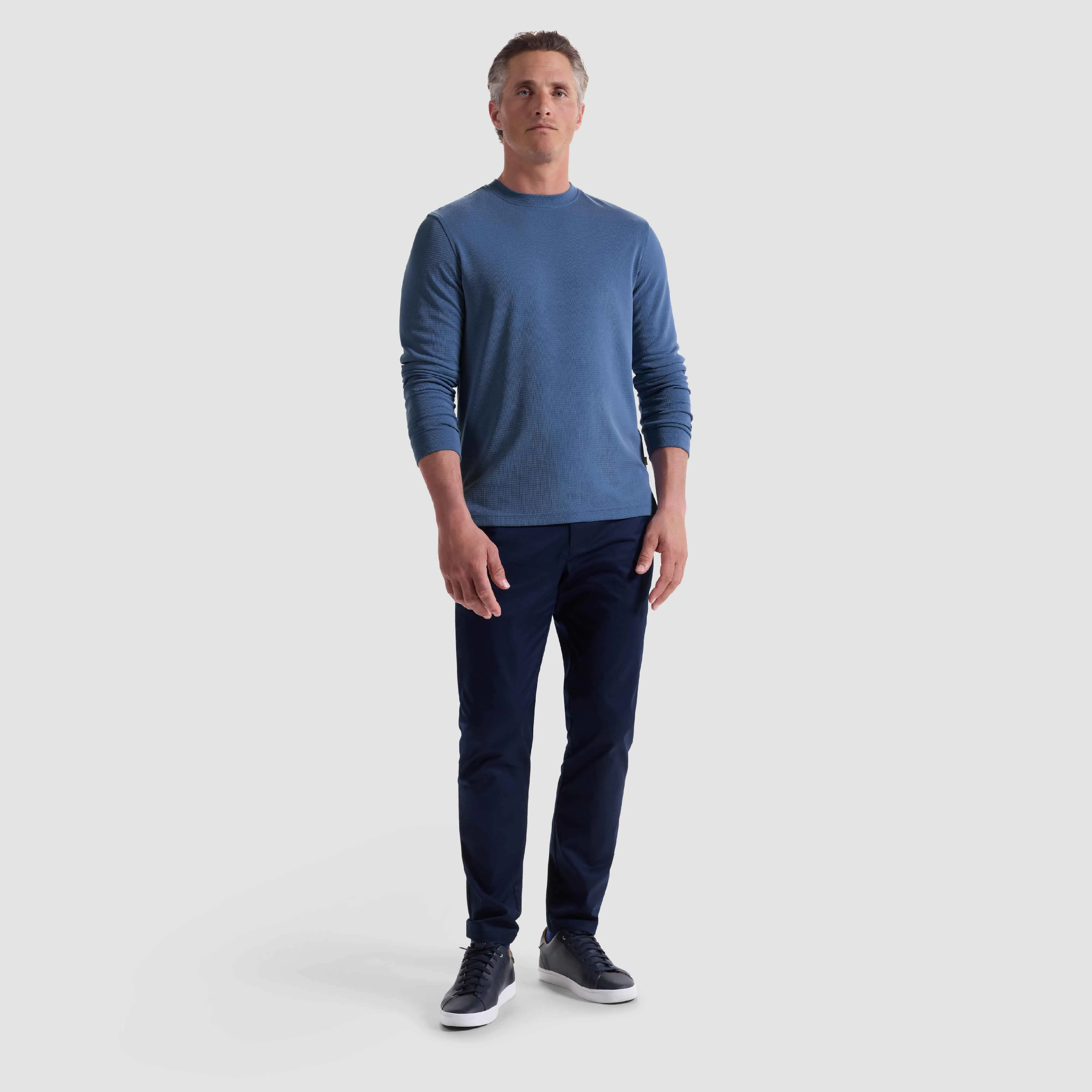 Orian Ottoman Long Sleeve Crew Neck sold by Bugatchi product image thumbnail 5