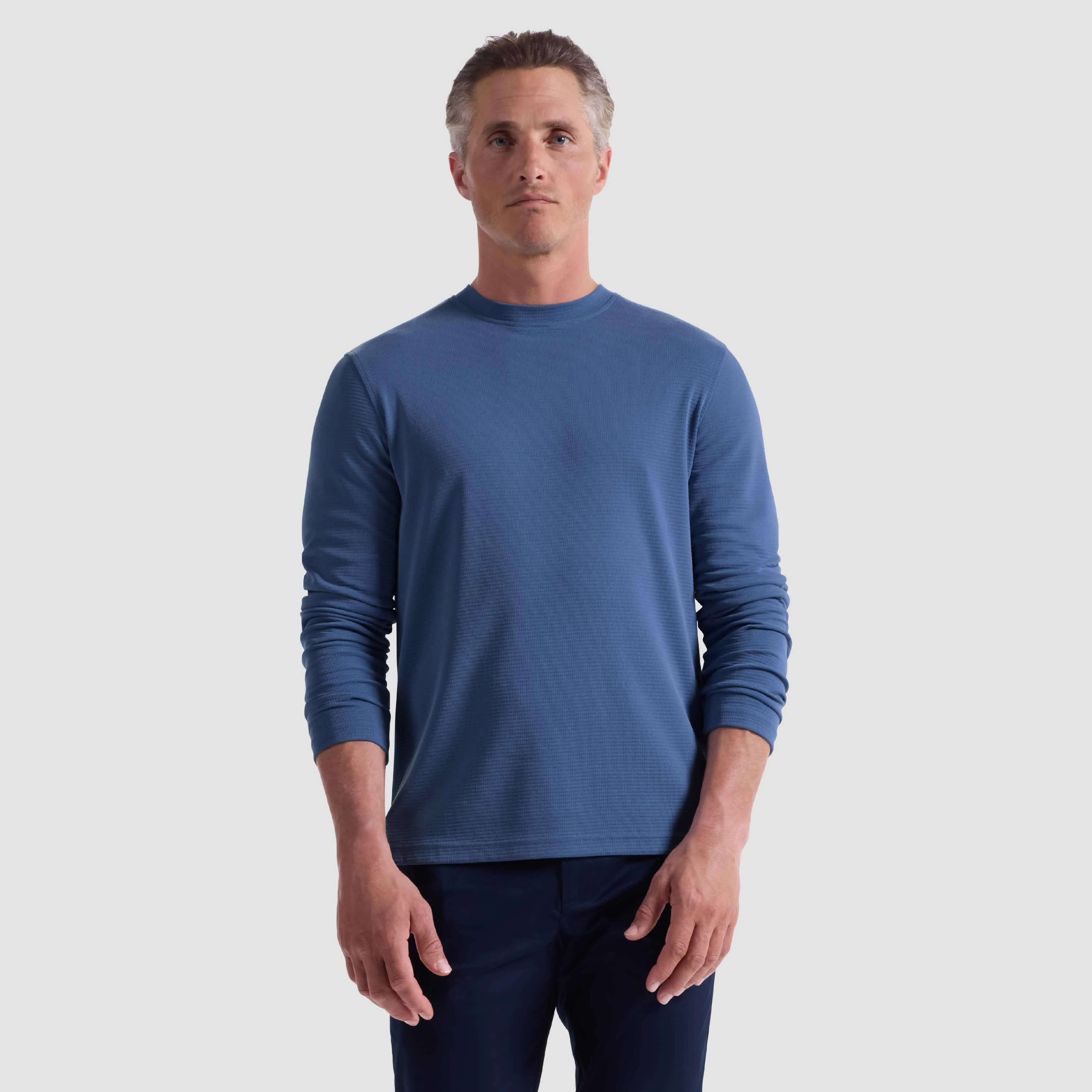 Orian Ottoman Long Sleeve Crew Neck sold by Bugatchi product image thumbnail 2