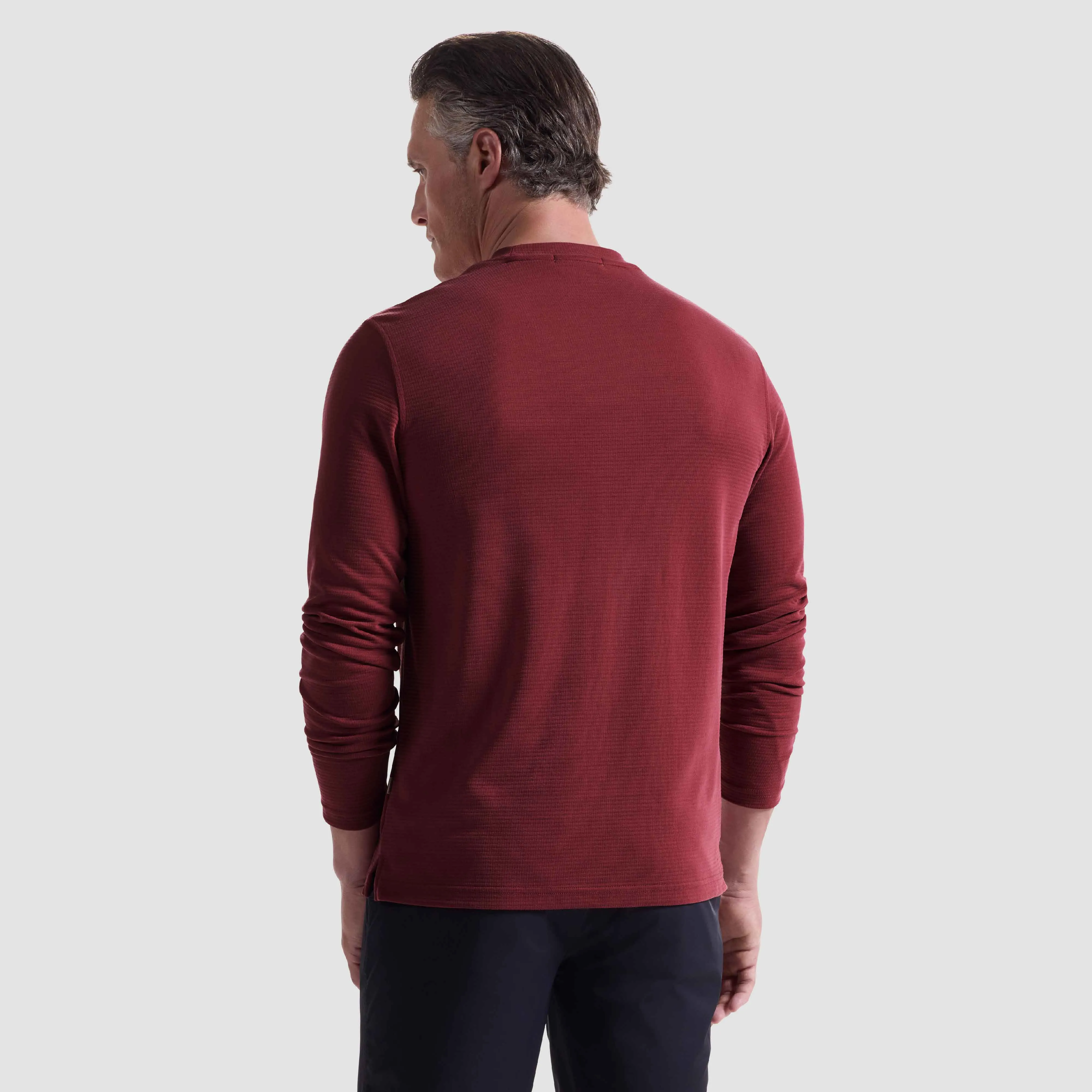 Orian Ottoman Long Sleeve Crew Neck sold by Bugatchi product image thumbnail 4