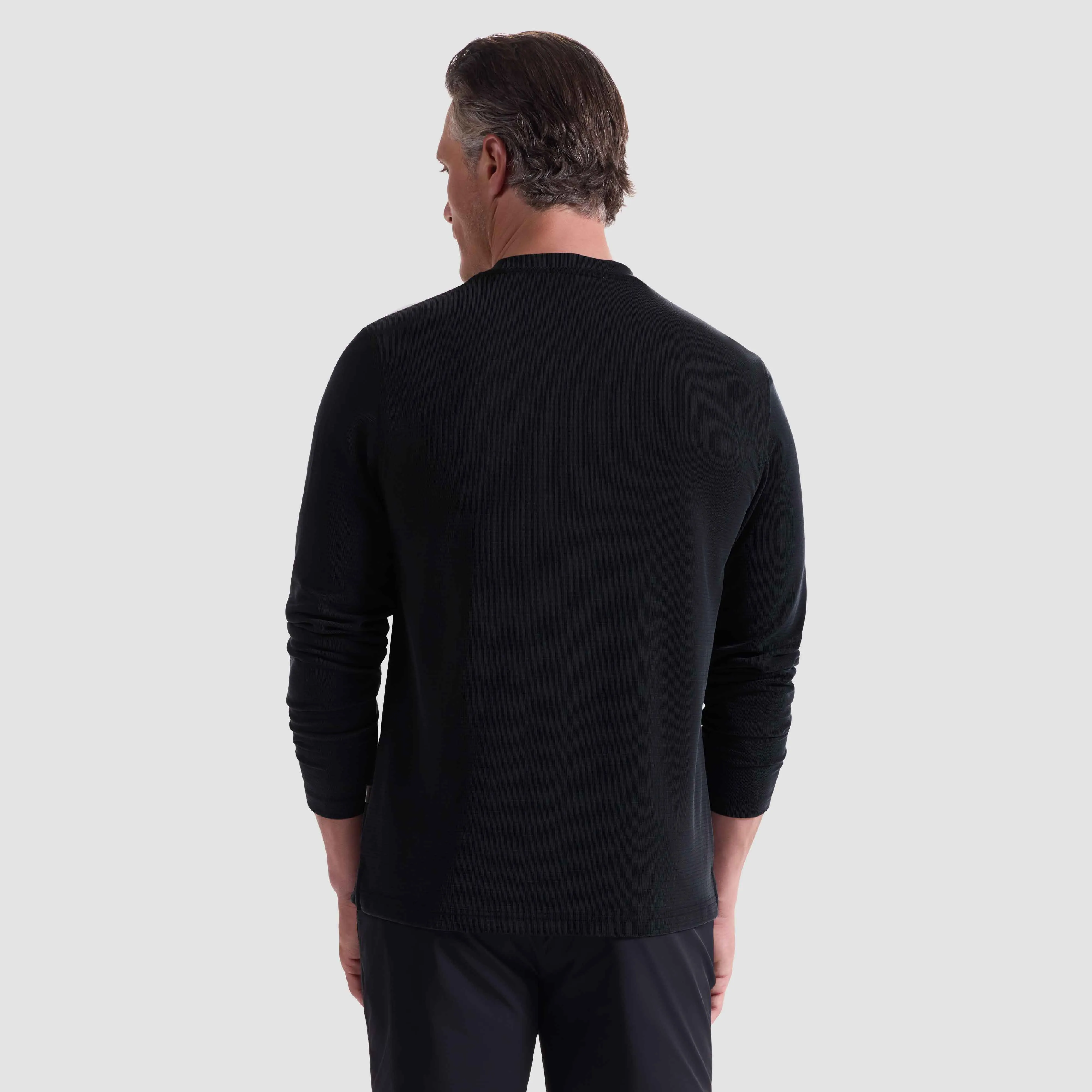Orian Ottoman Long Sleeve Crew Neck sold by Bugatchi product image thumbnail 4