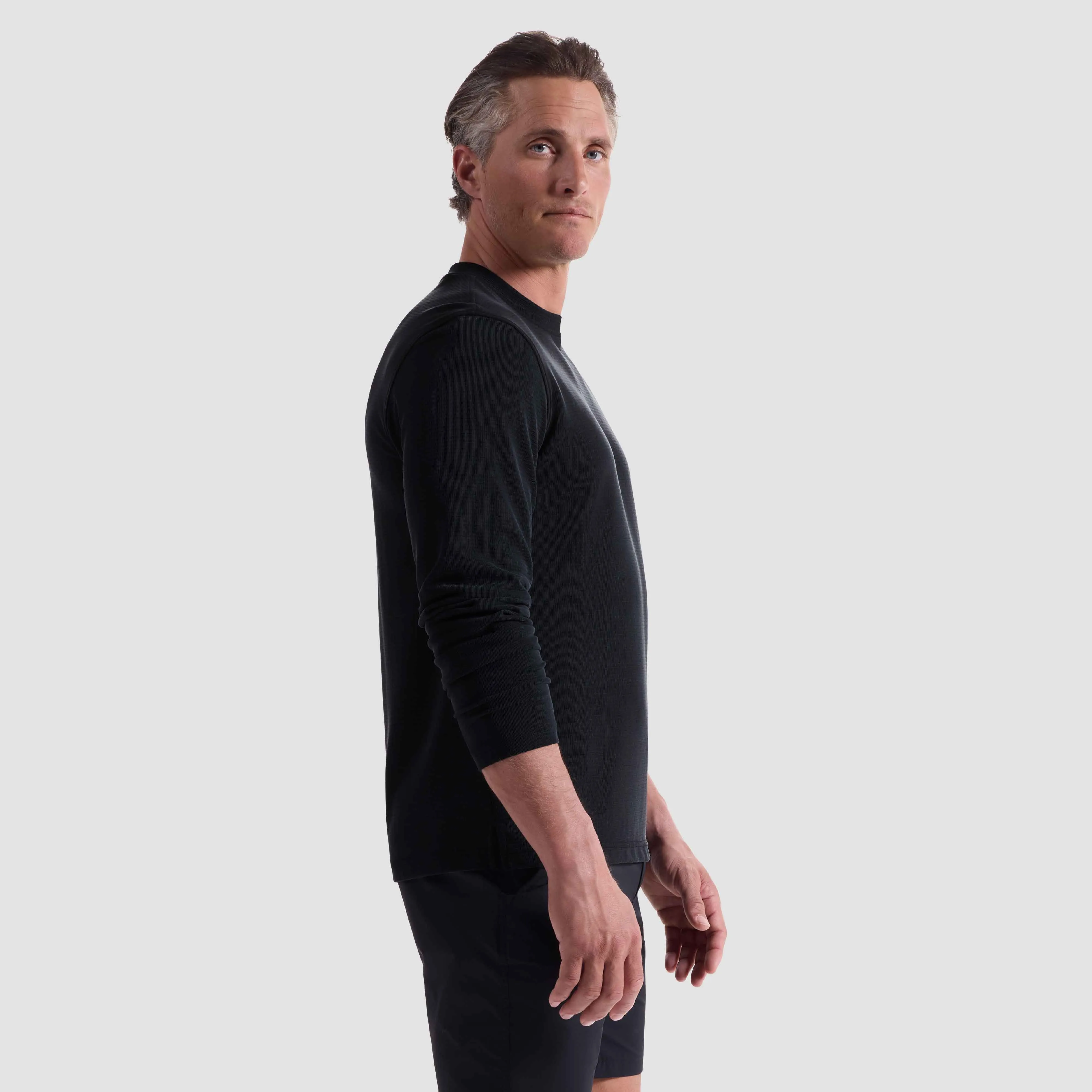 Orian Ottoman Long Sleeve Crew Neck sold by Bugatchi product image thumbnail 3