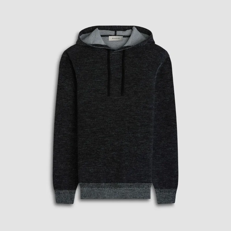 Melange Hoodie Sweater sold by Bugatchi