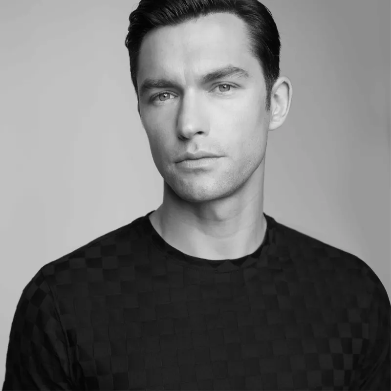 Checkerboard Cotton T-Shirt sold by Bugatchi