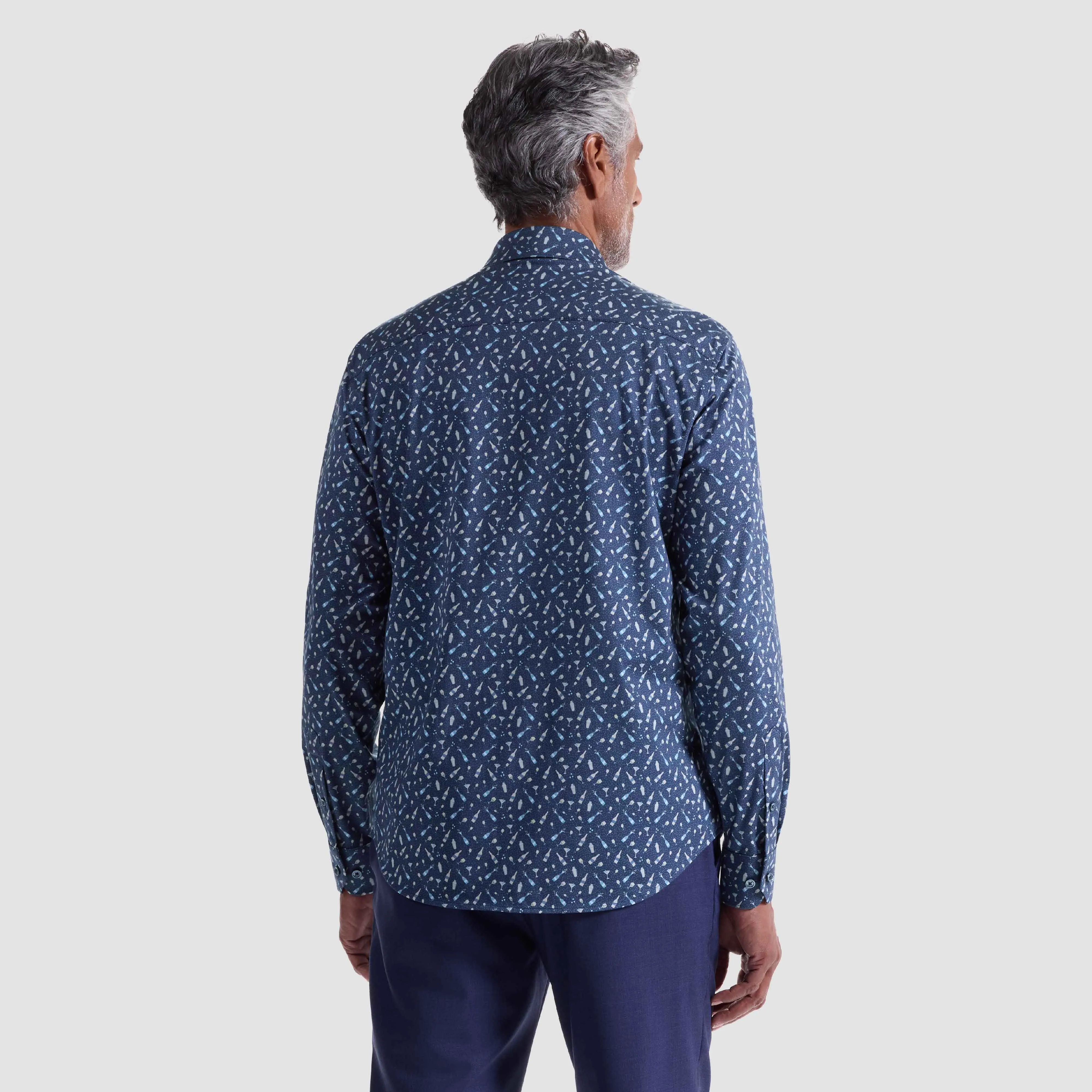 James Cocktail OoohCotton Shirt sold by Bugatchi product image thumbnail 4