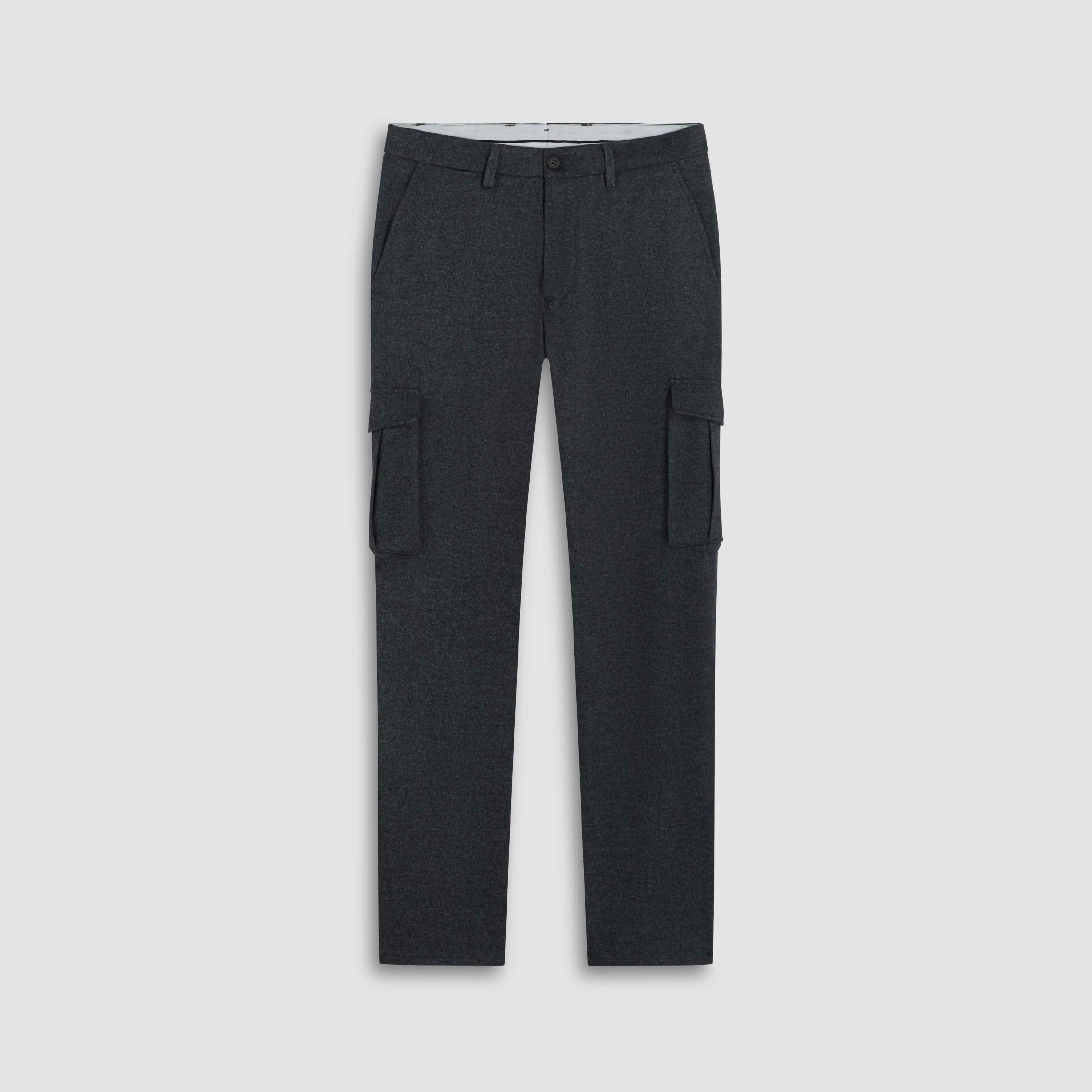 Brushed Wool Cotton Blend Cargo Pants sold by Bugatchi