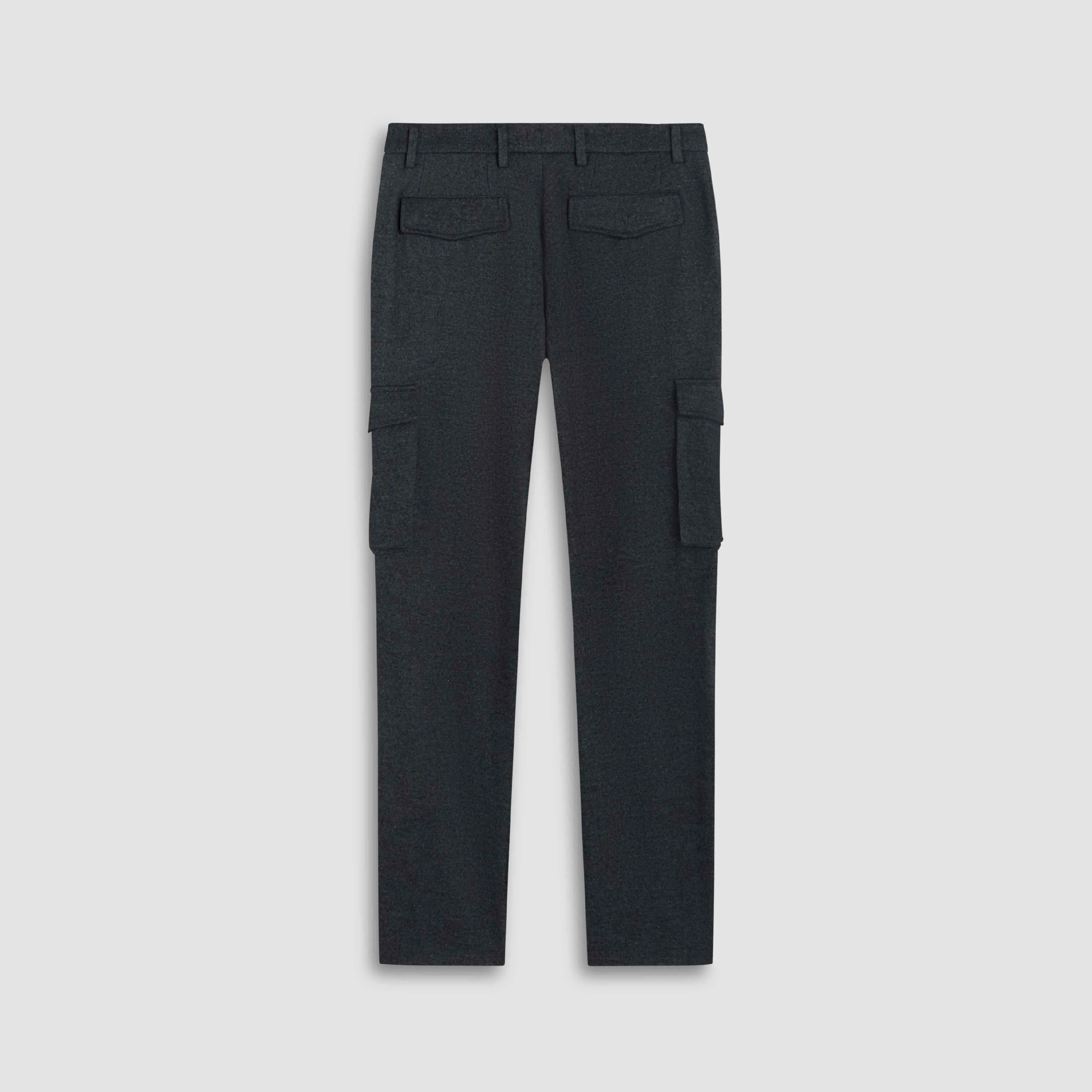 Brushed Wool Cotton Blend Cargo Pants sold by Bugatchi product image thumbnail 2