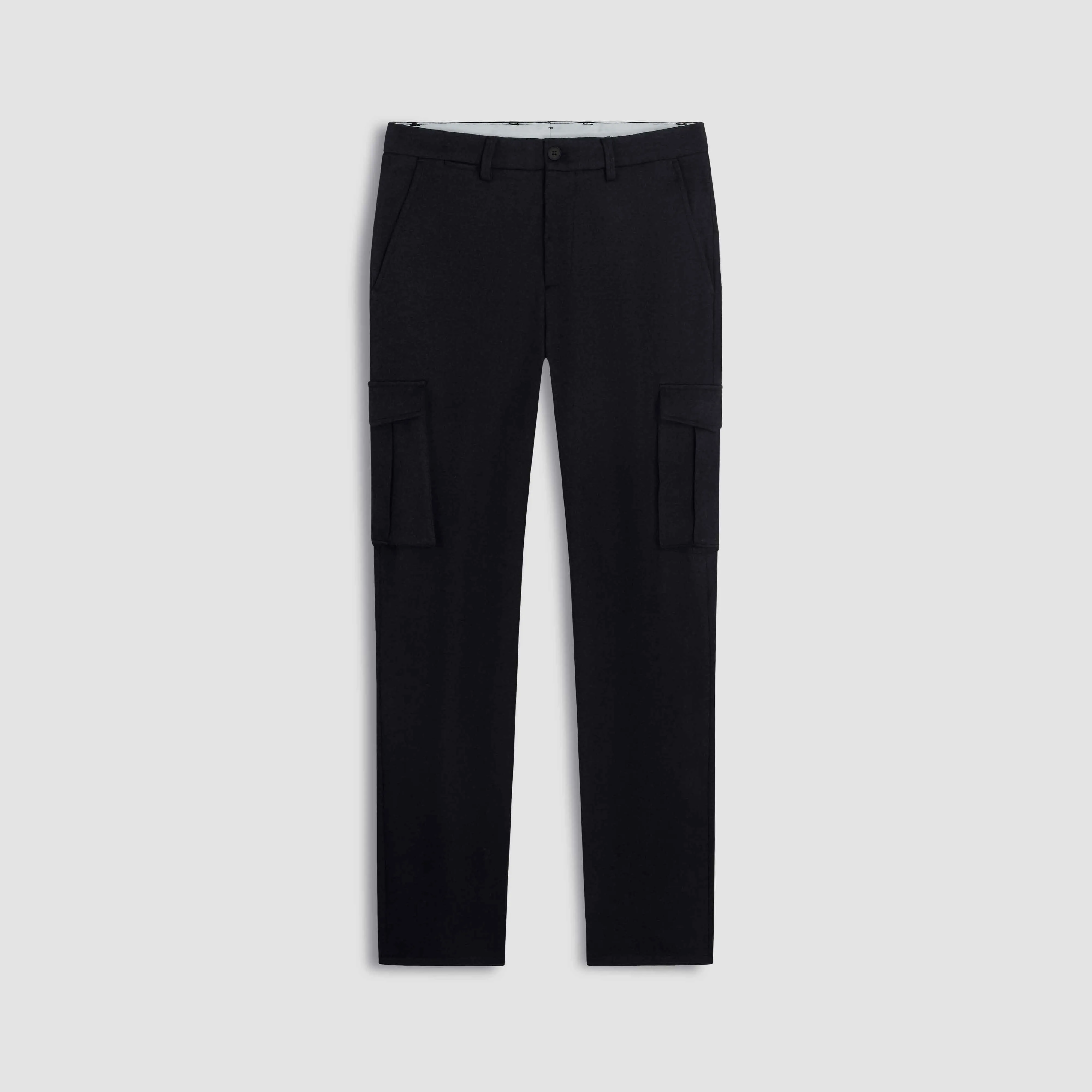 Brushed Wool Cotton Blend Cargo Pants sold by Bugatchi