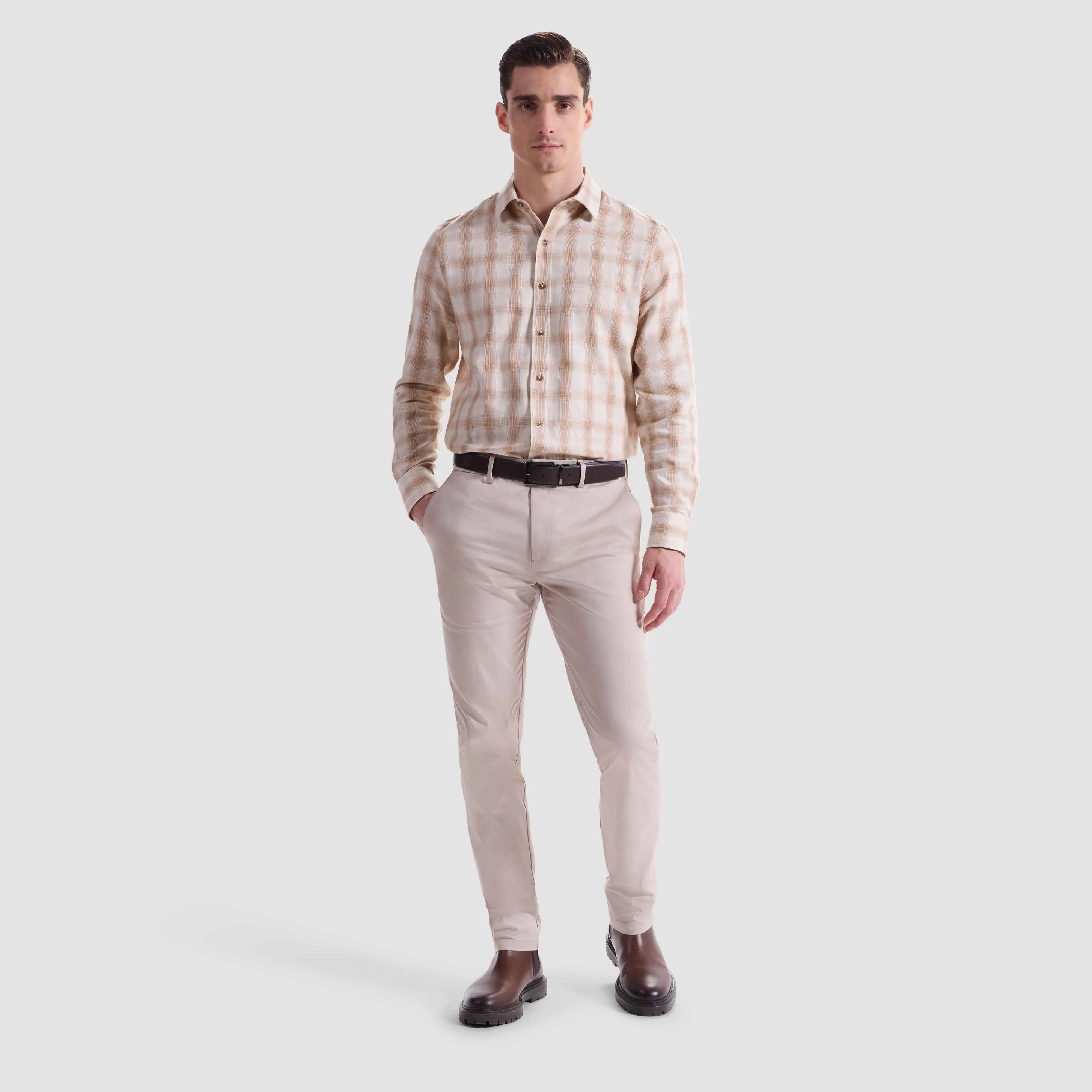 Julian Plaid Shirt sold by Bugatchi product image thumbnail 5