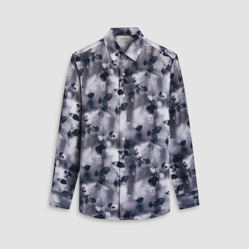 Julian Leaf Print Shirt sold by Bugatchi