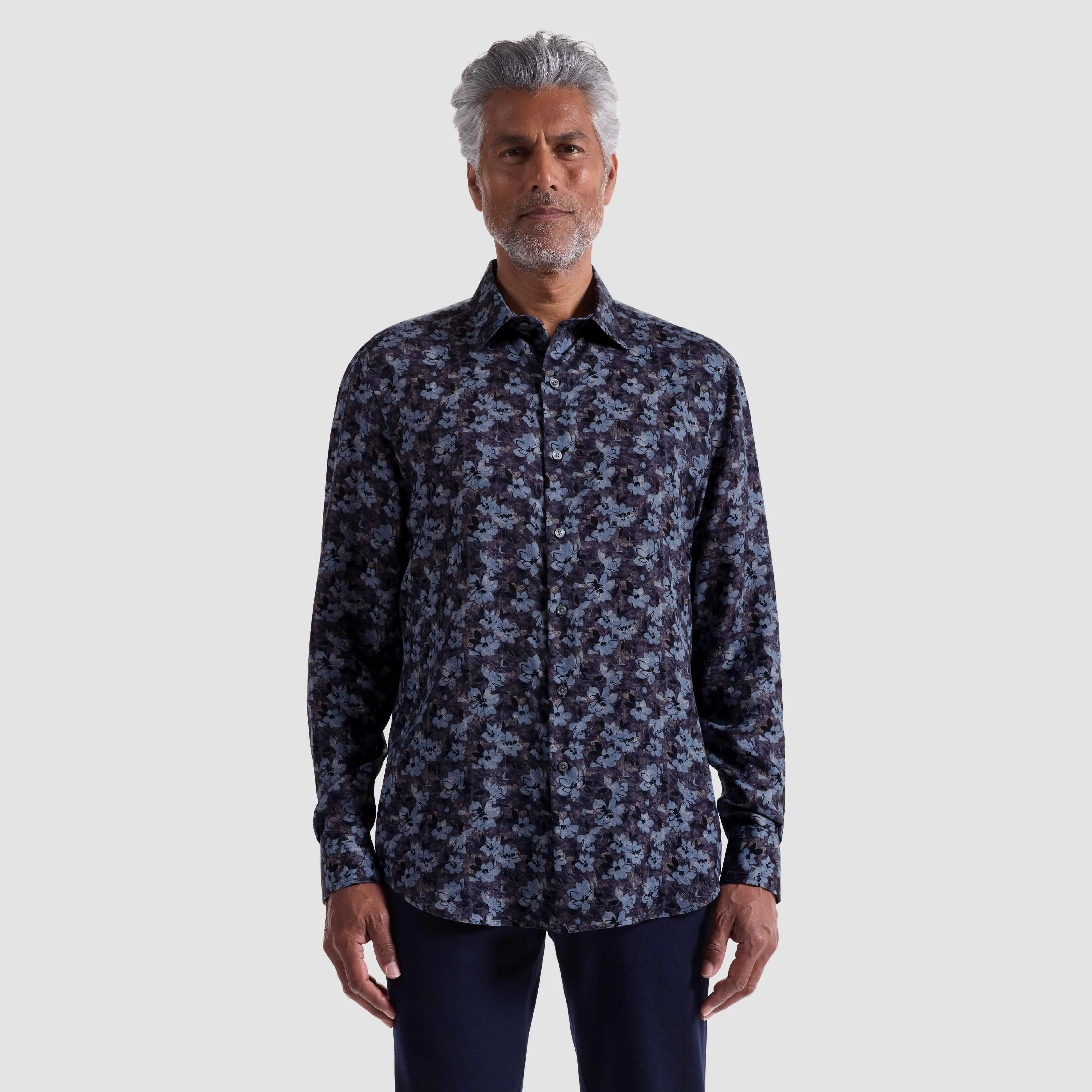 Julian Floral Shirt sold by Bugatchi product image thumbnail 3