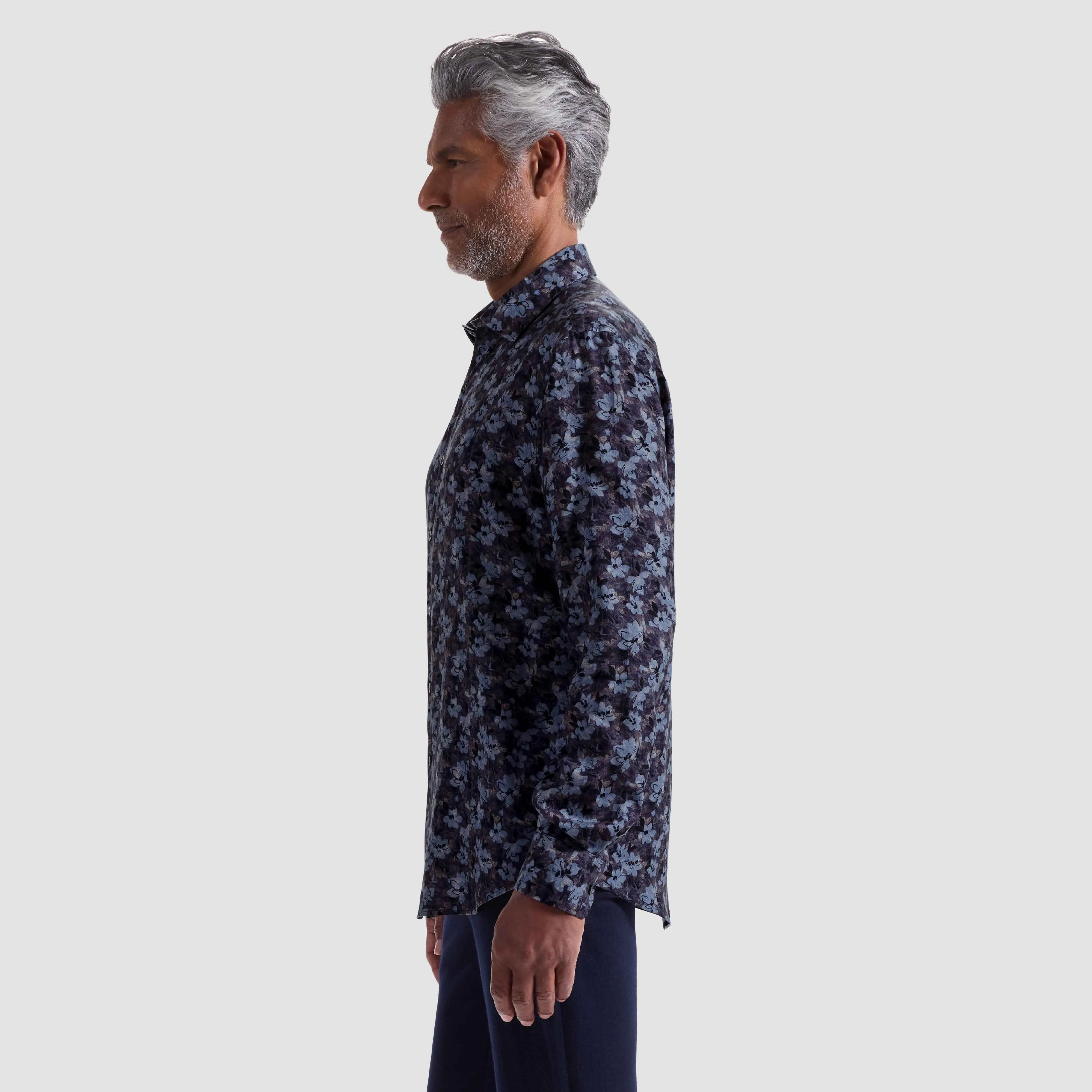 Julian Floral Shirt sold by Bugatchi product image thumbnail 4