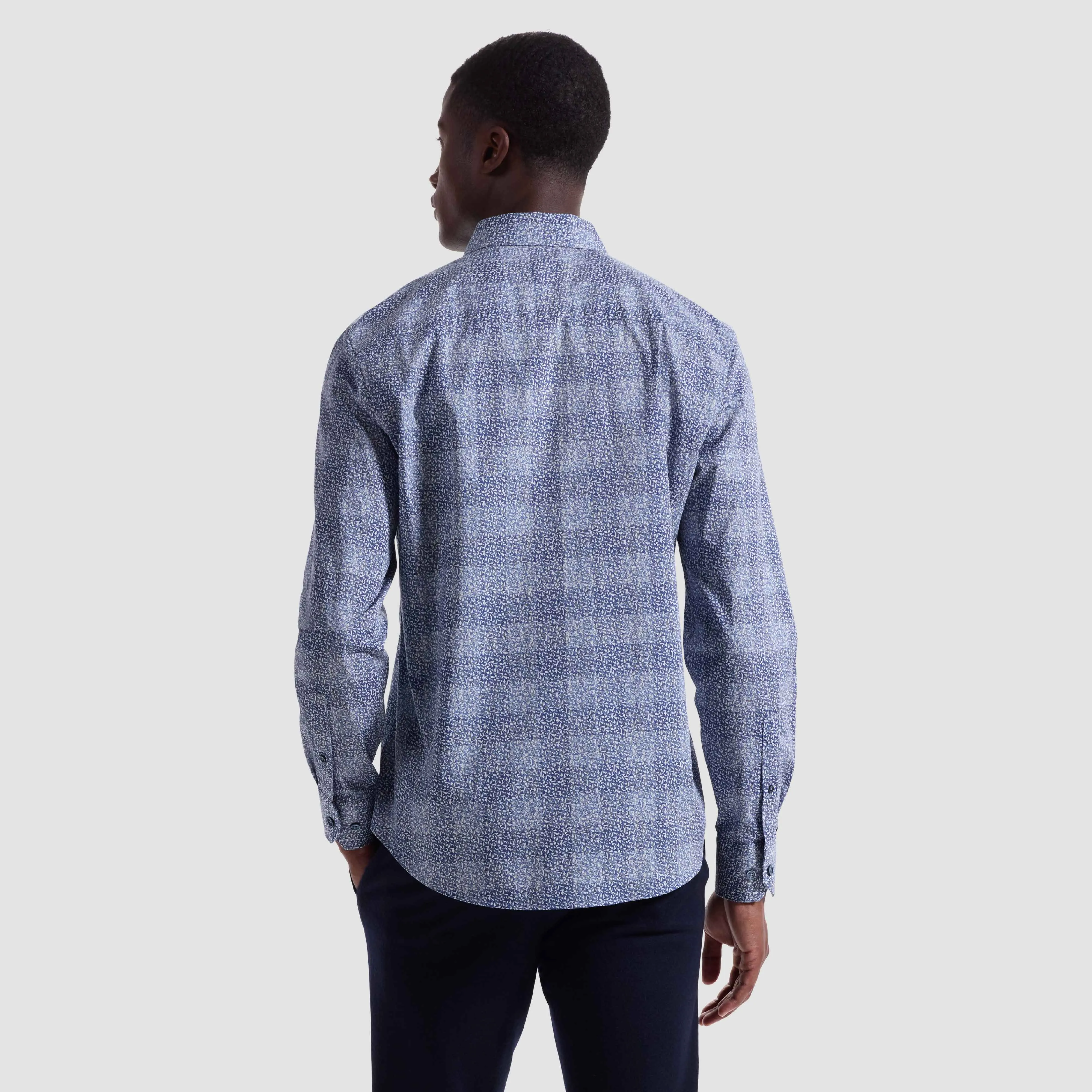 Julian Geometric Shirt sold by Bugatchi product image thumbnail 4