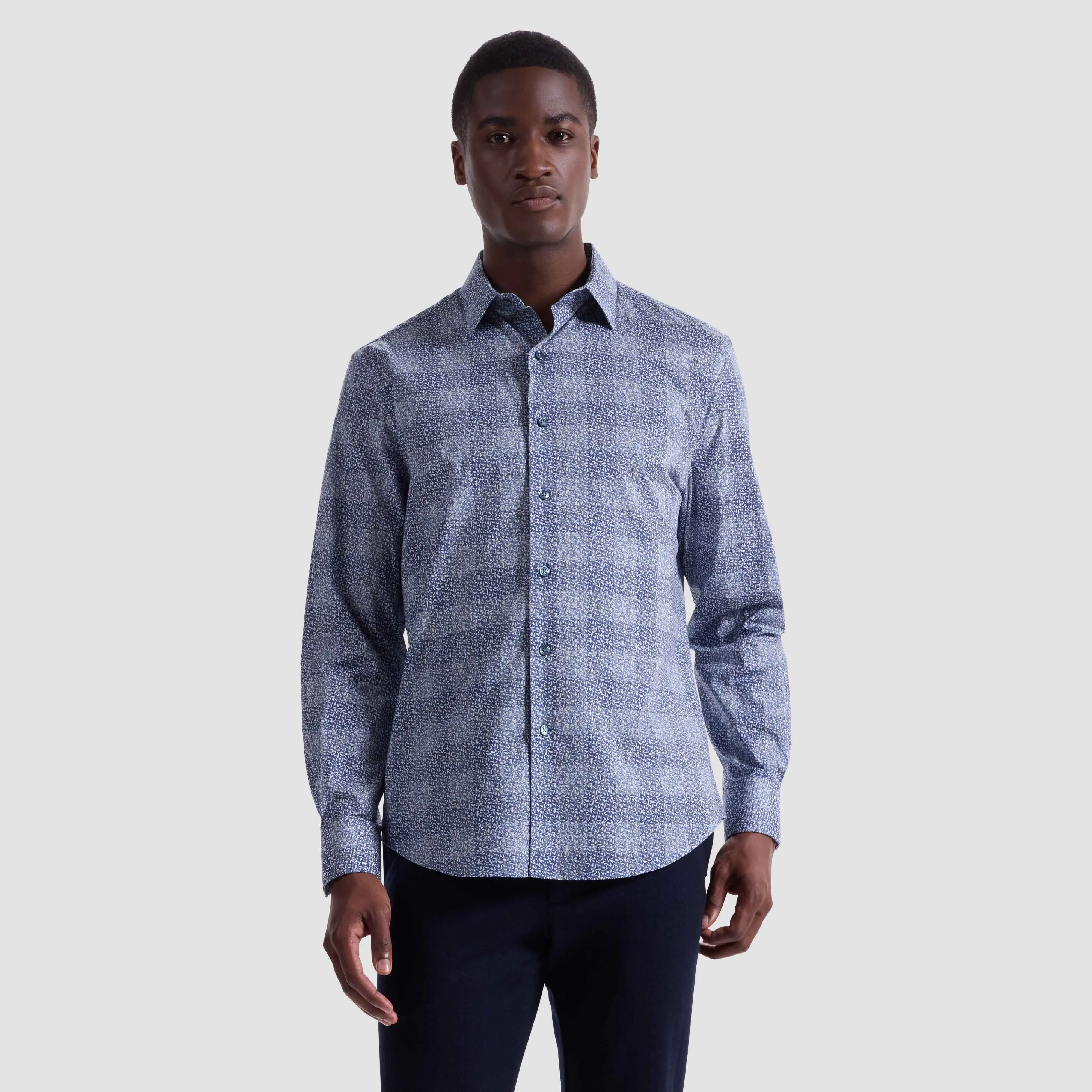 Julian Geometric Shirt sold by Bugatchi product image thumbnail 2