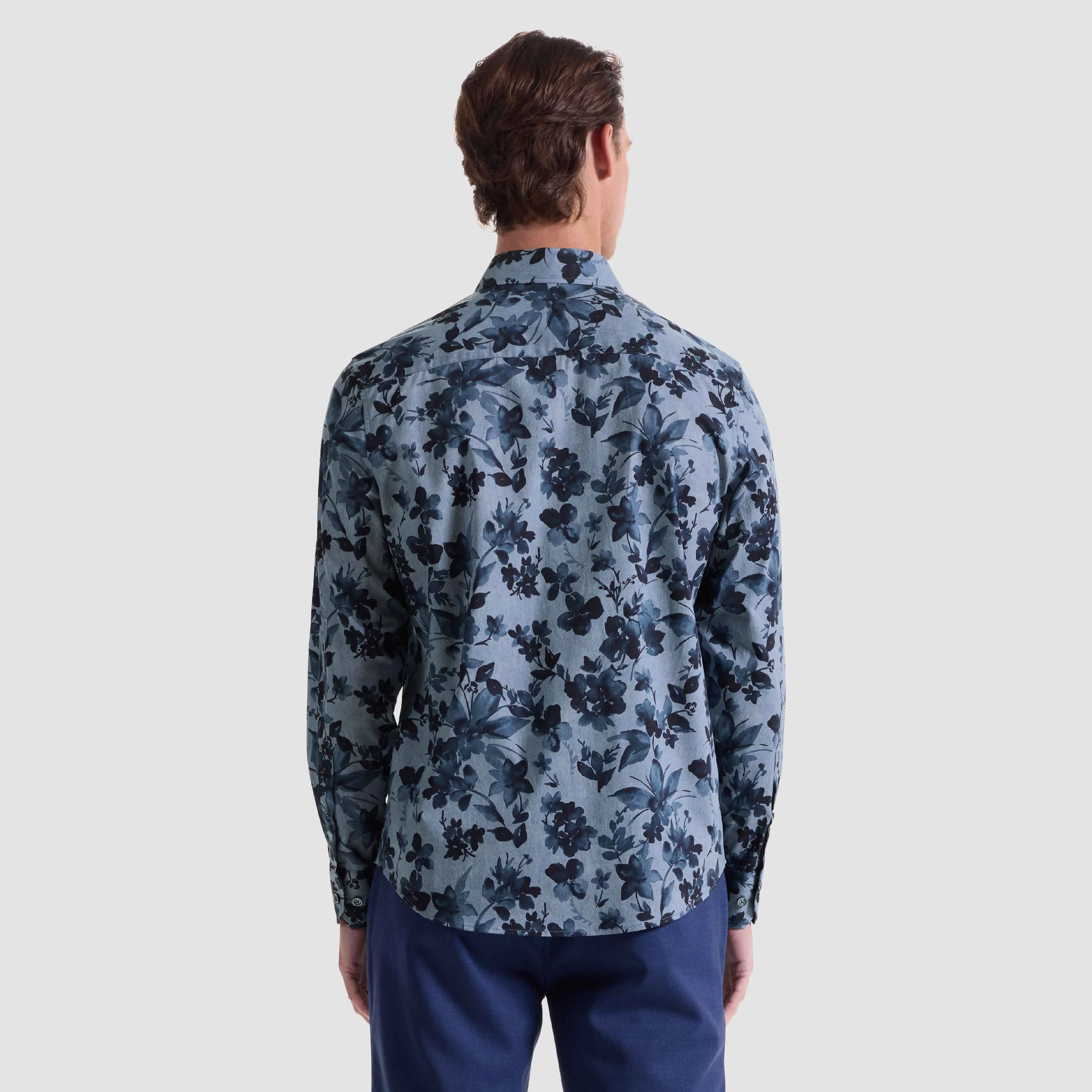 Julian Floral Shirt sold by Bugatchi product image thumbnail 4