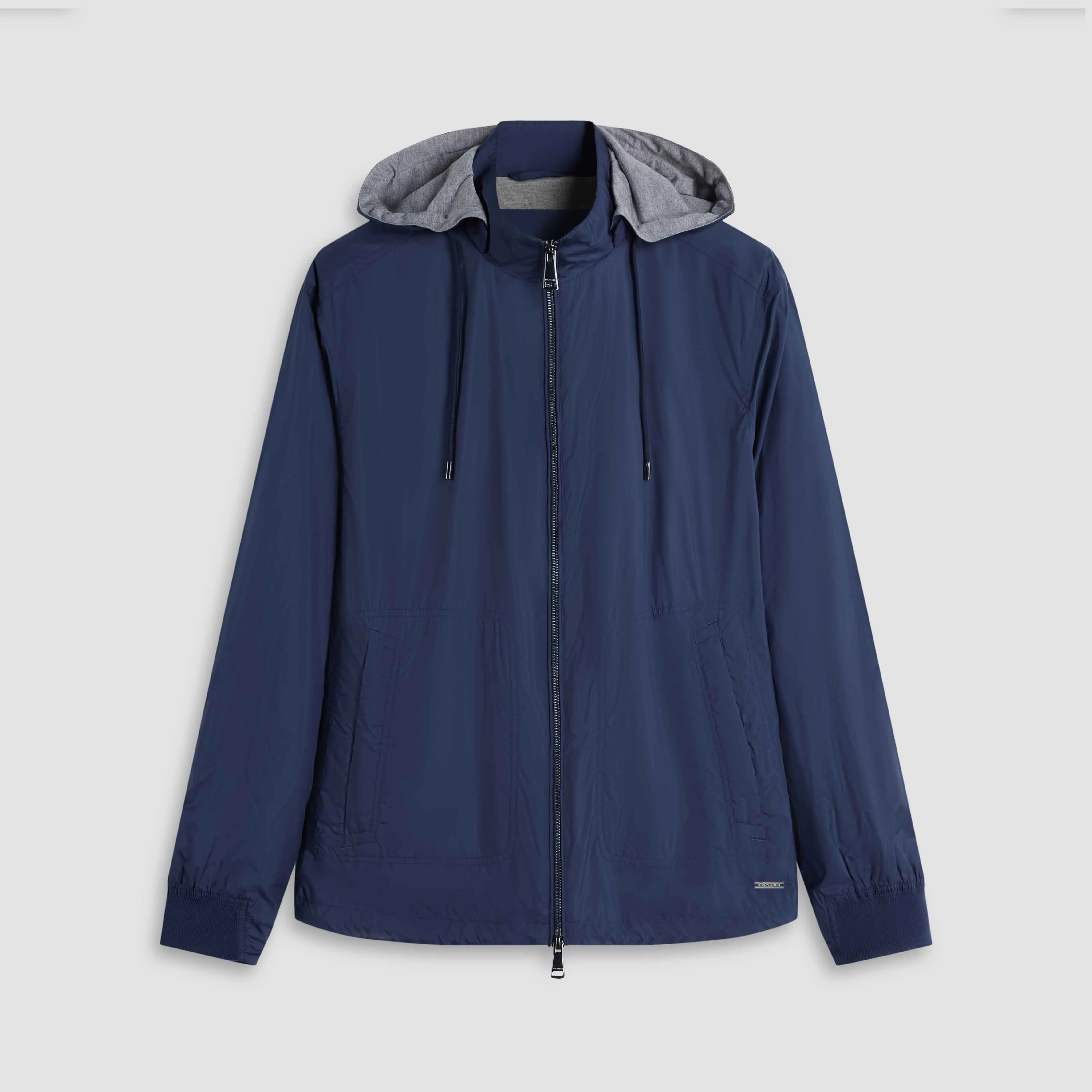 Nylon Windbreaker With Detachable Hood sold by Bugatchi