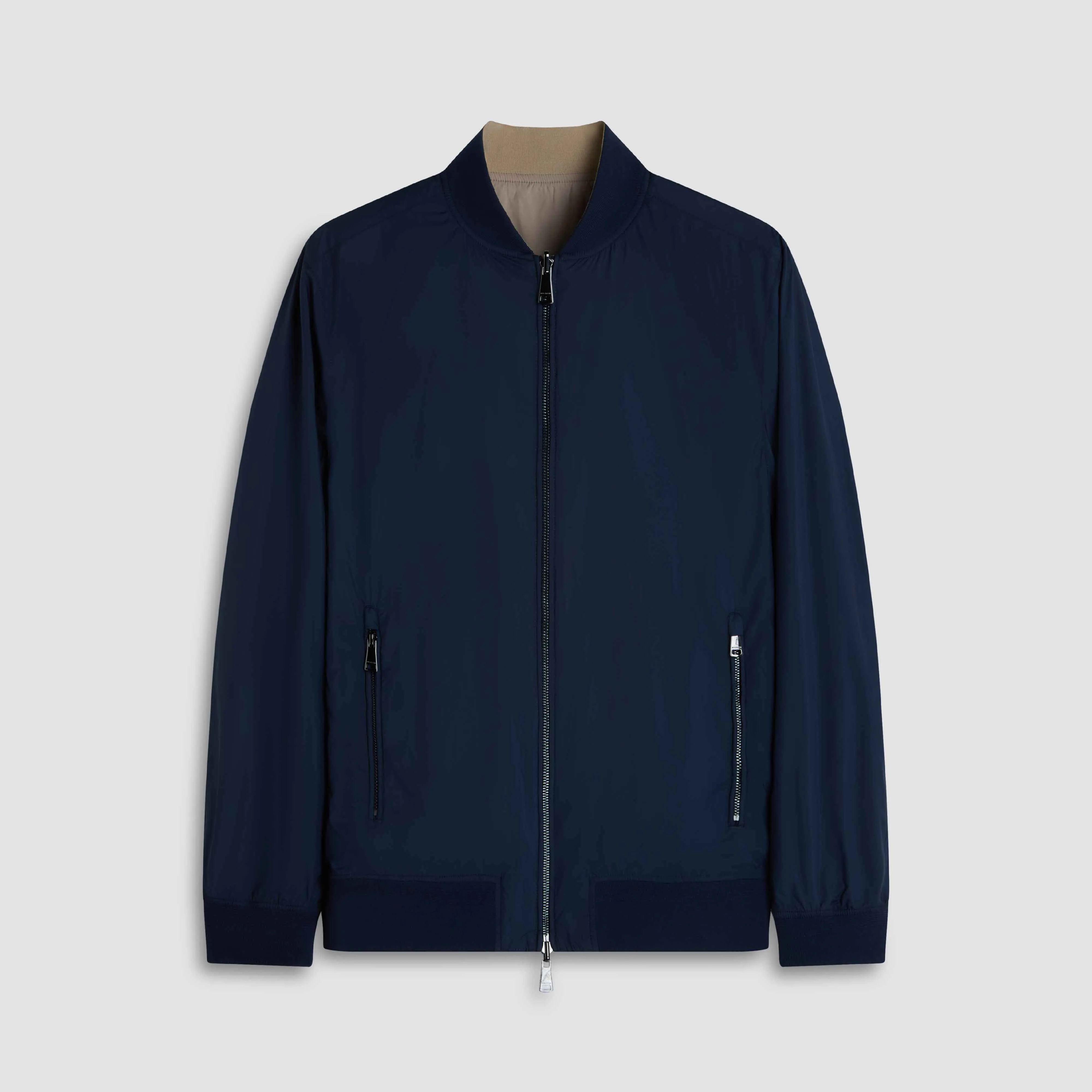Reversible Nylon Windbreaker sold by Bugatchi