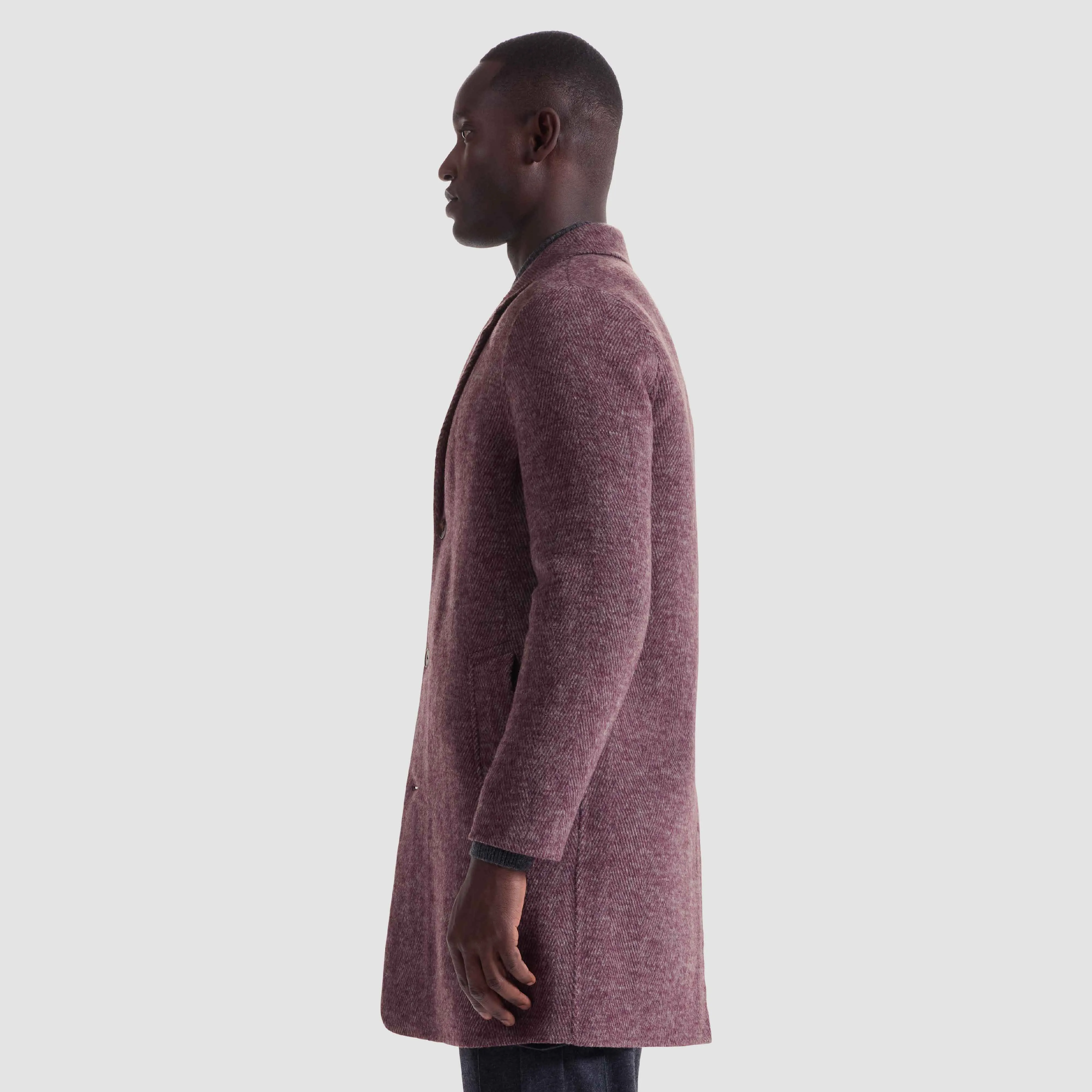 Herringbone Coat sold by Bugatchi product image thumbnail 3