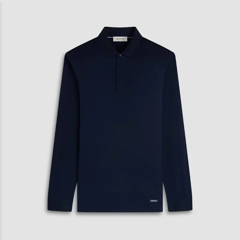 Textured Basketweave Polo sold by Bugatchi