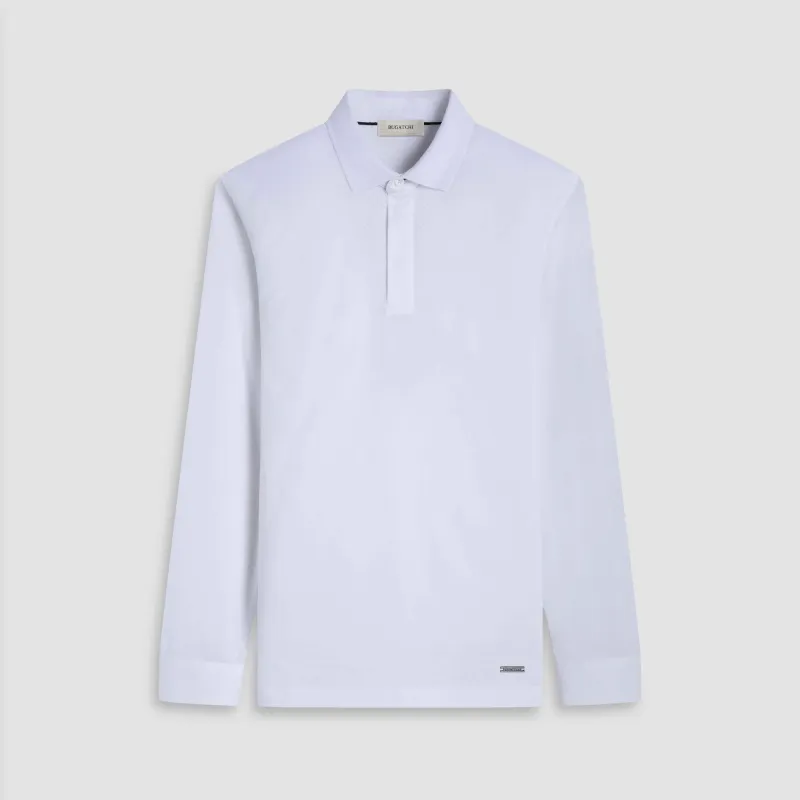 Textured Basketweave Polo sold by Bugatchi